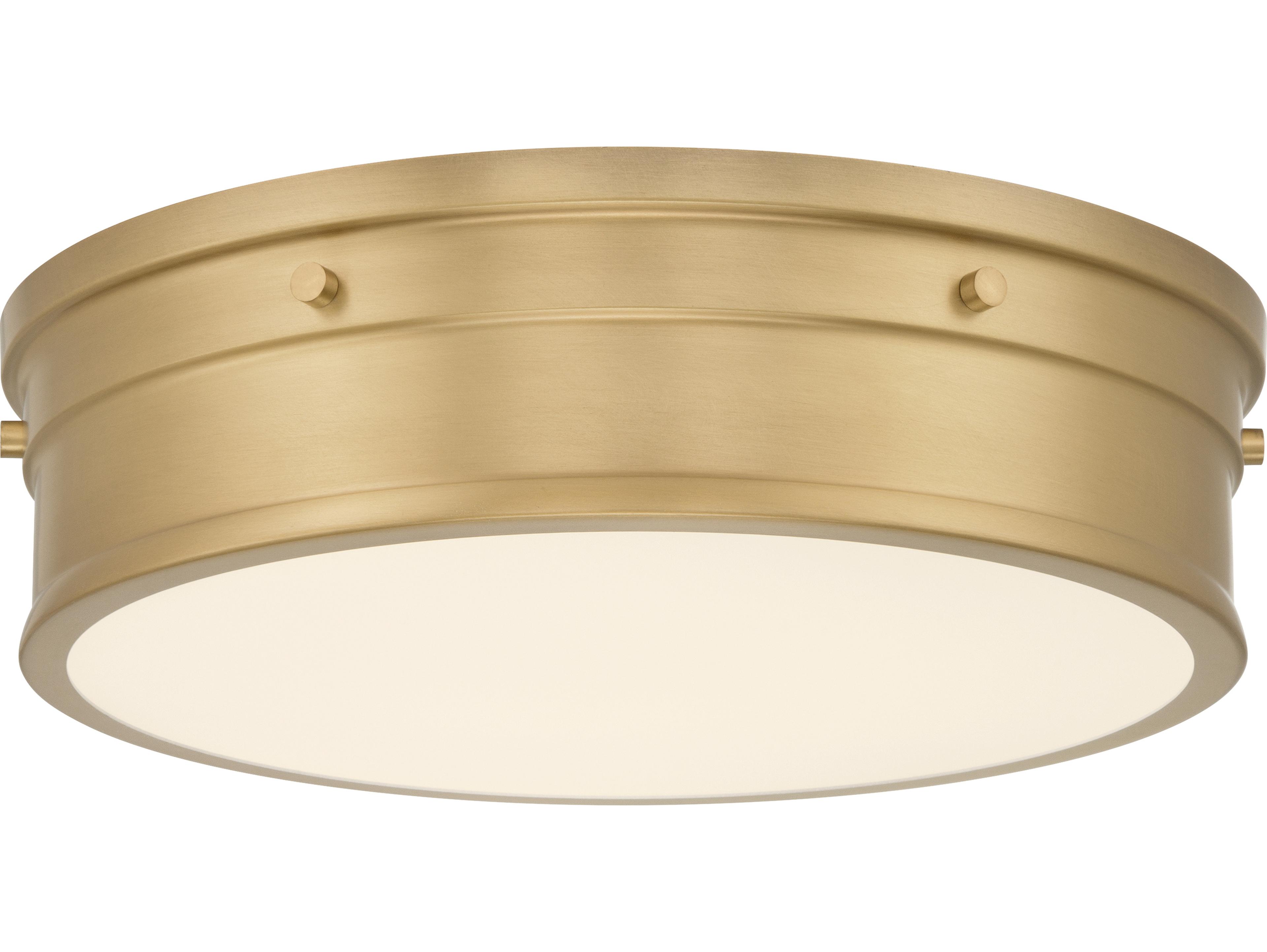 Minka Lavery Marnex Legacy Brass Round Flush Mount