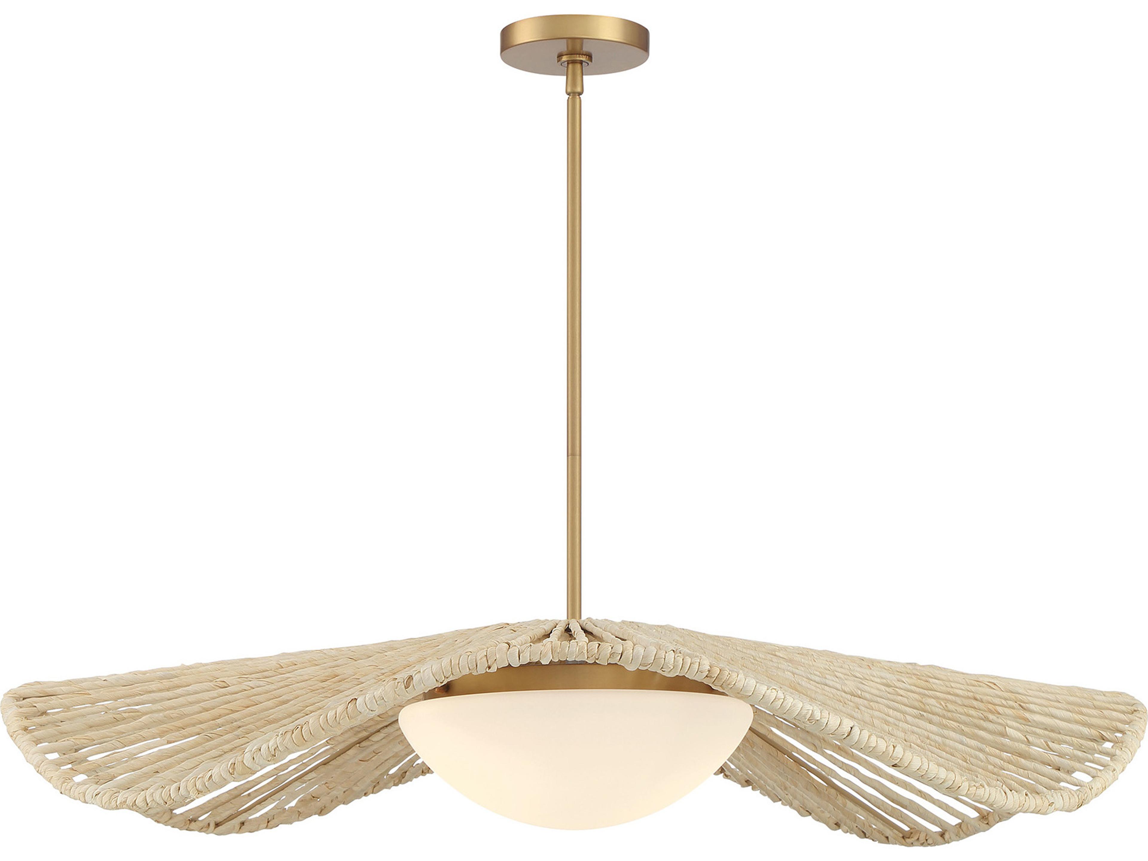 Minka Lavery Longfield 2-Light Legacy Brass Pendant
