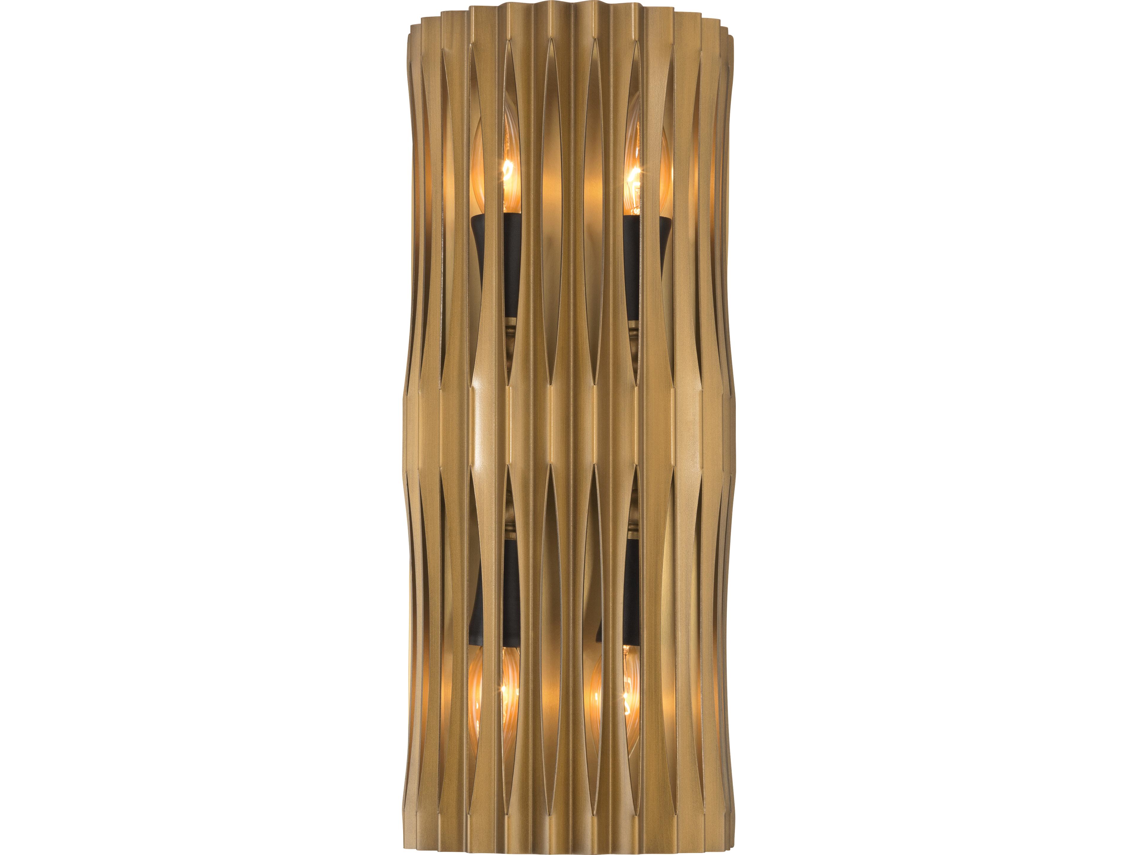 Minka Lavery Aven 4-Light Sand Coal Black Bronze Wall Sconce