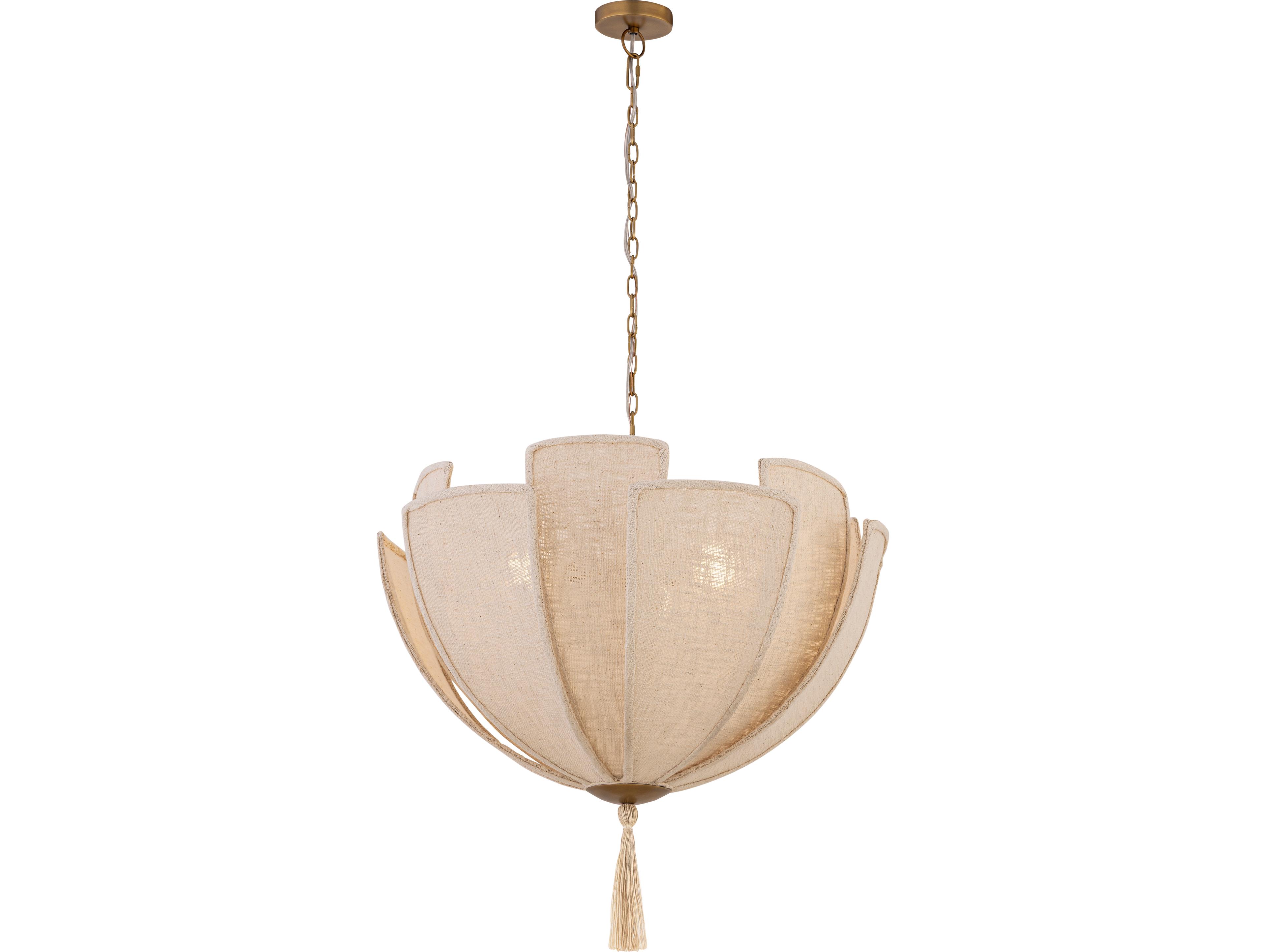 Minka Lavery Celestine 3-Light Legacy Brass Bowl Pendant