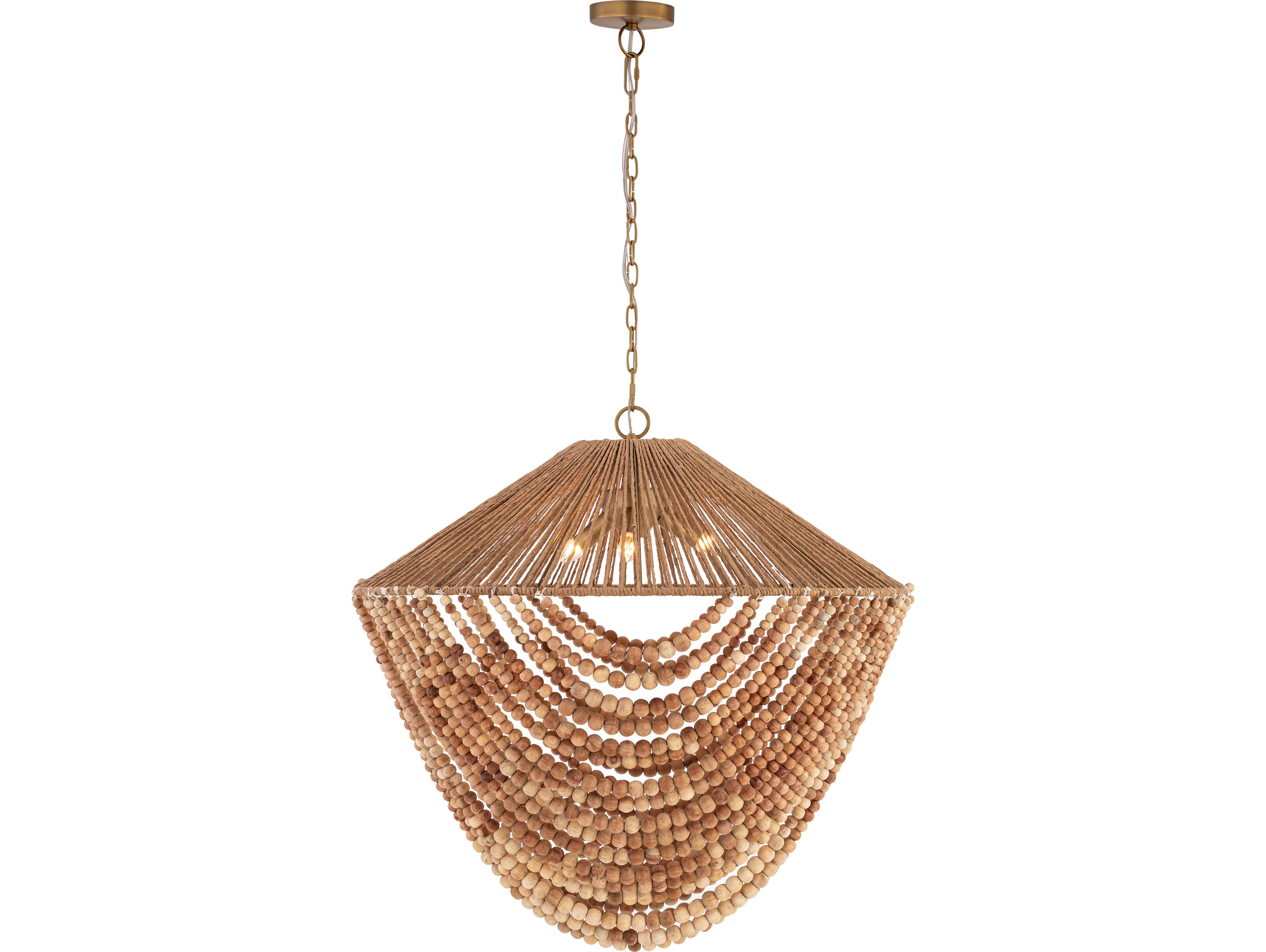 Minka Lavery Virella 3-Light Legacy Brass Pendant