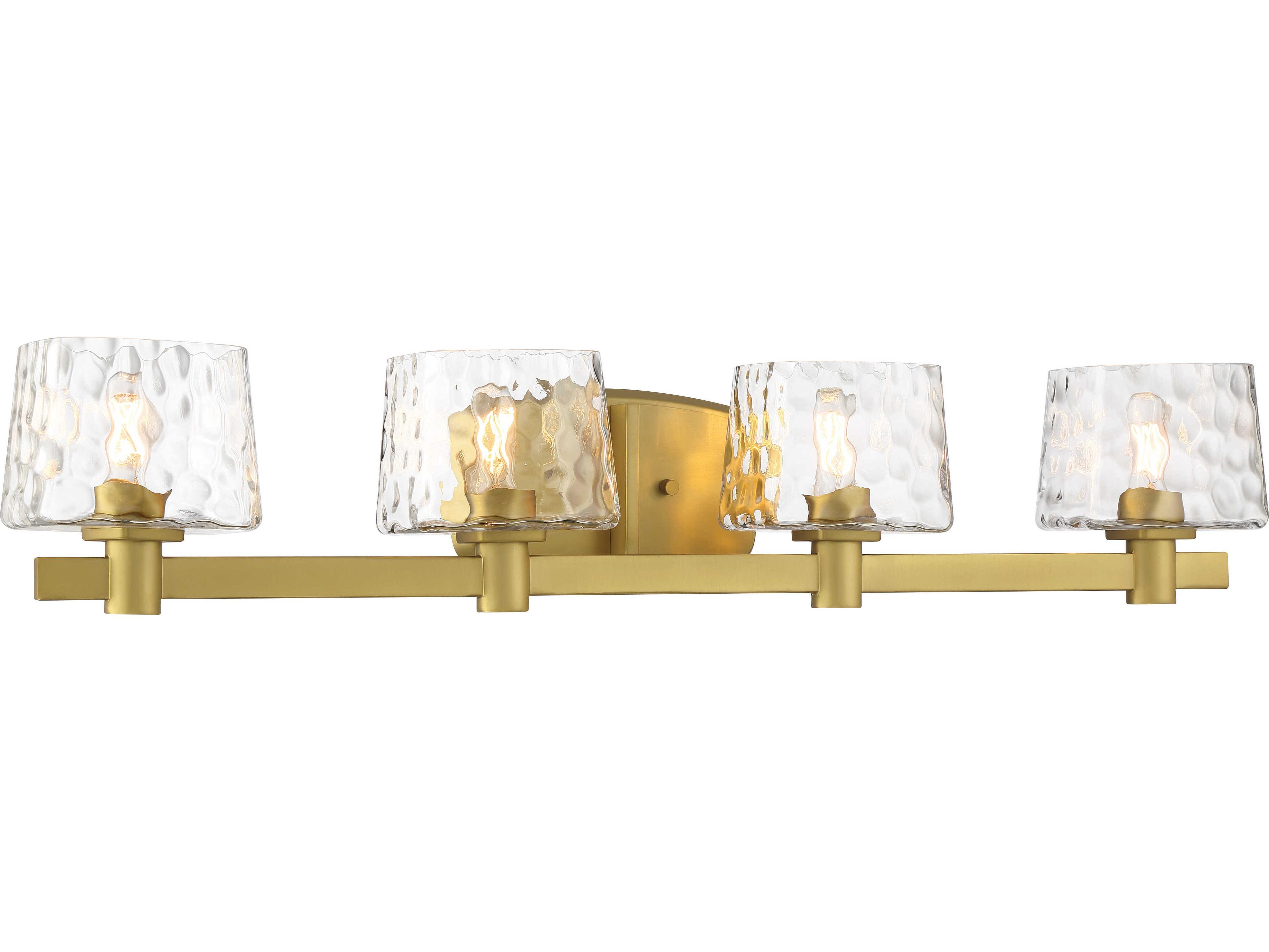 Minka Lavery Drysdale 4-Light Soft Brass Vanity Light