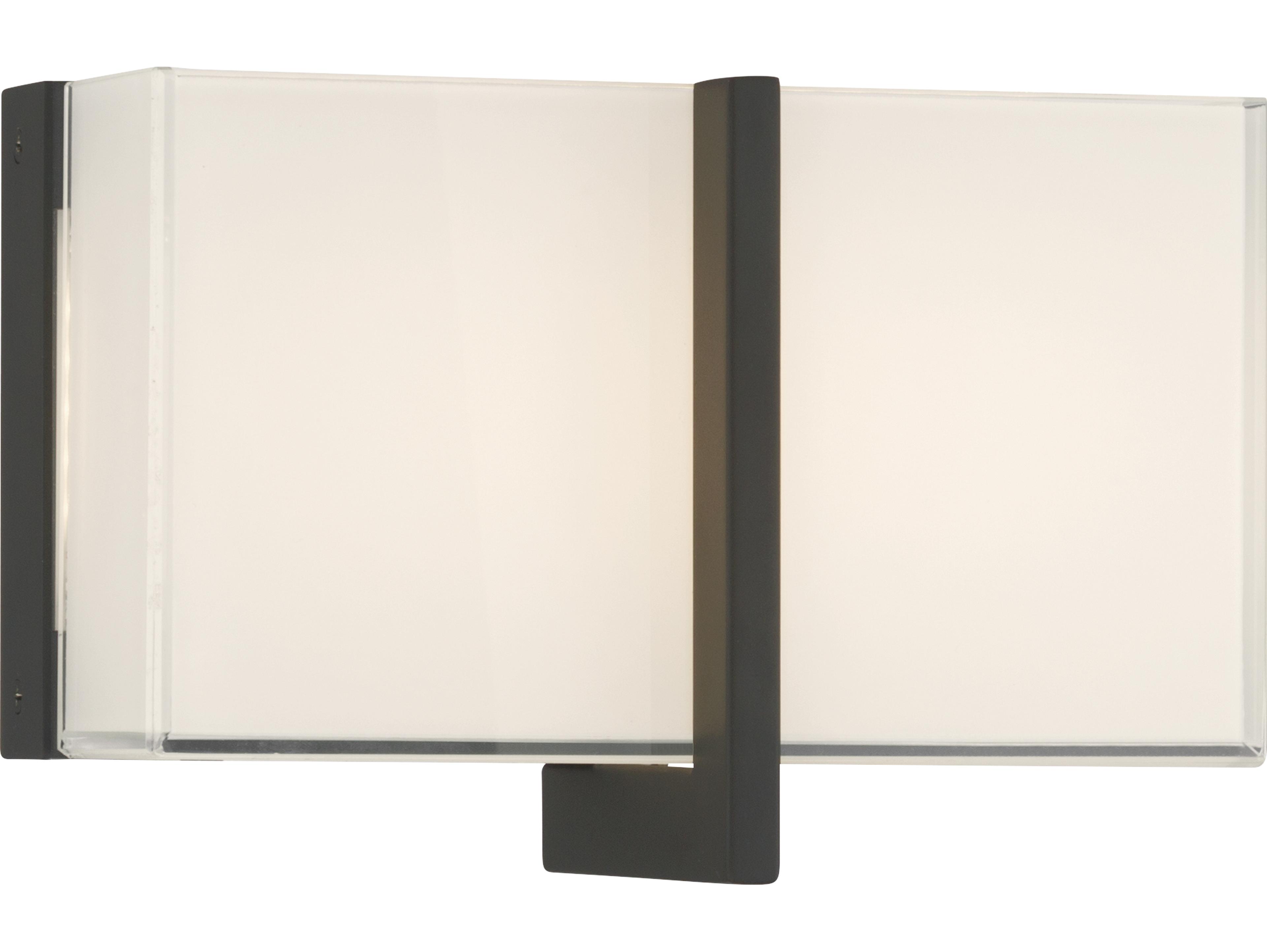 Minka Lavery High Rise Dark Matte Black Wall Sconce