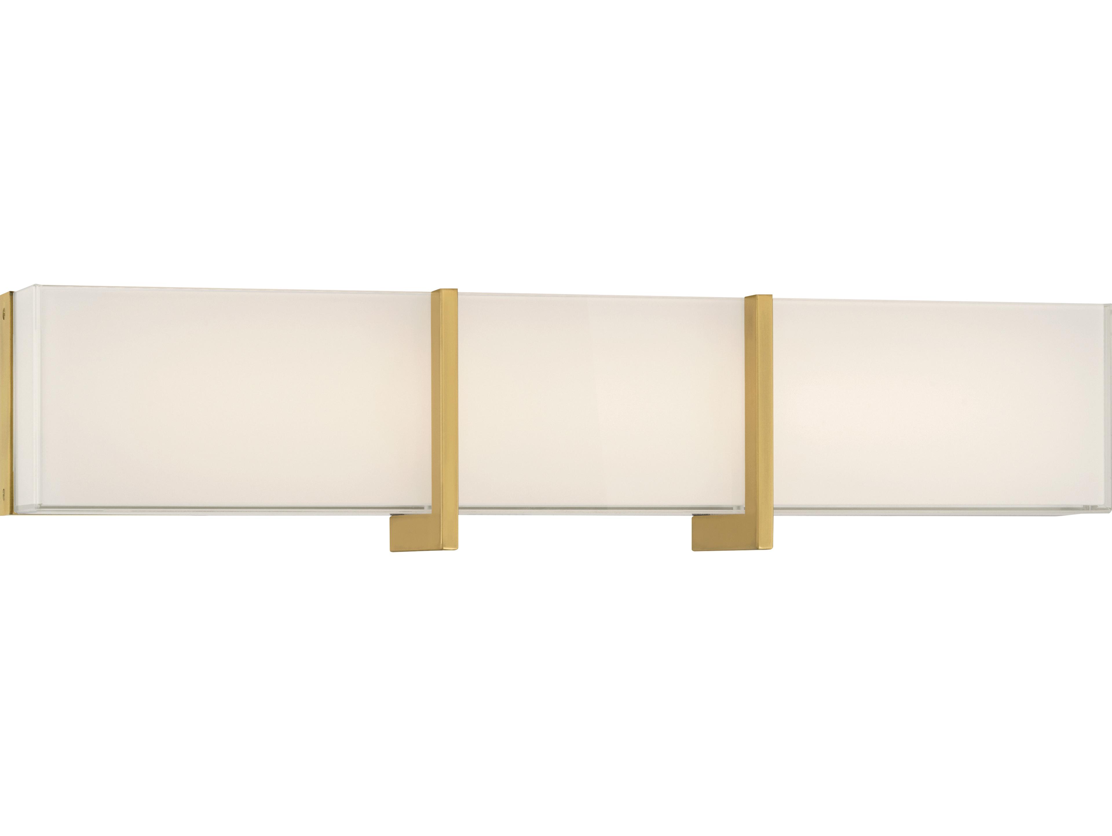 Minka Lavery High Rise Legacy Brass Vanity Light