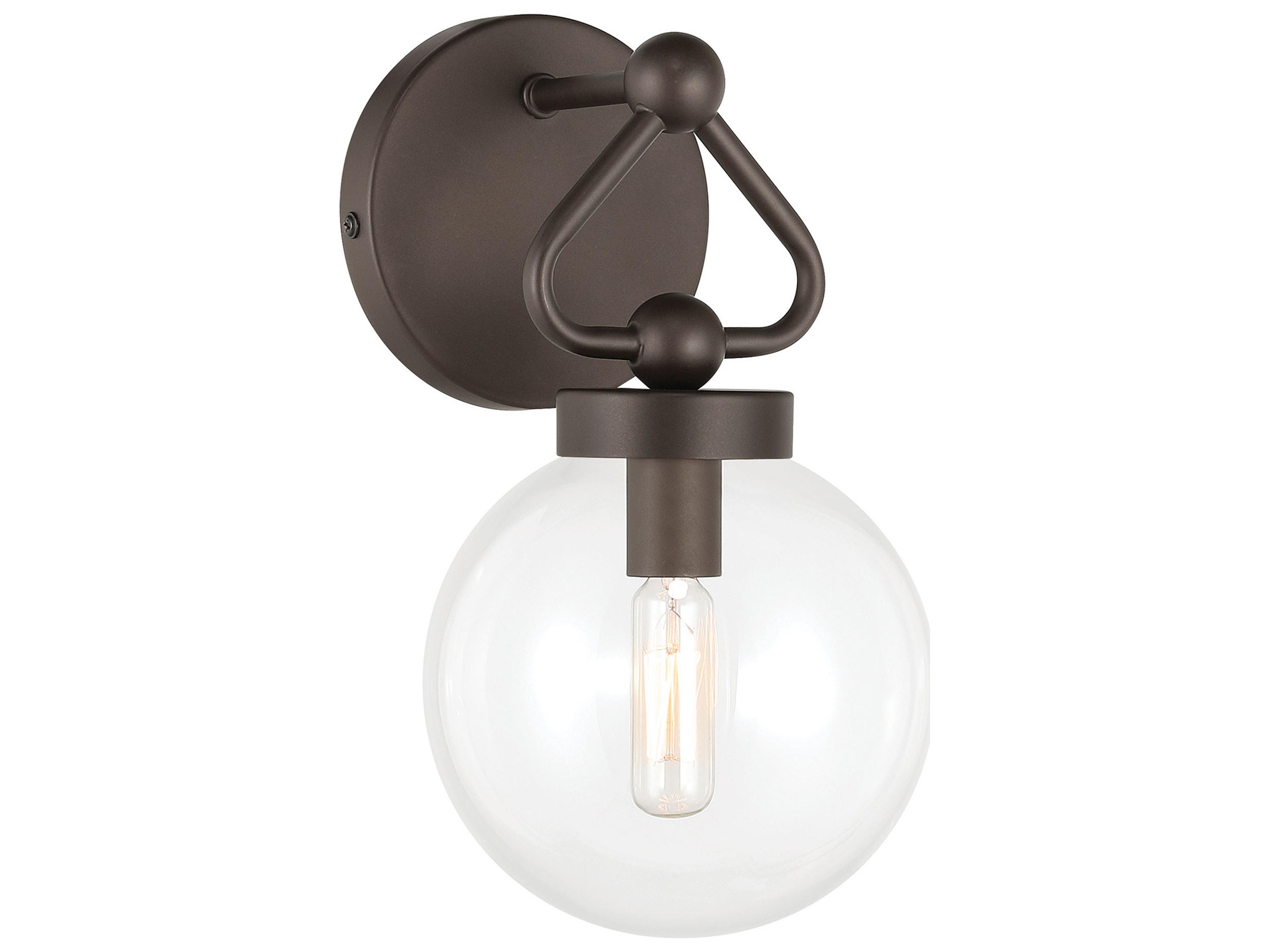 Minka Lavery Stella 1-Light Dark Bronze Vanity Light