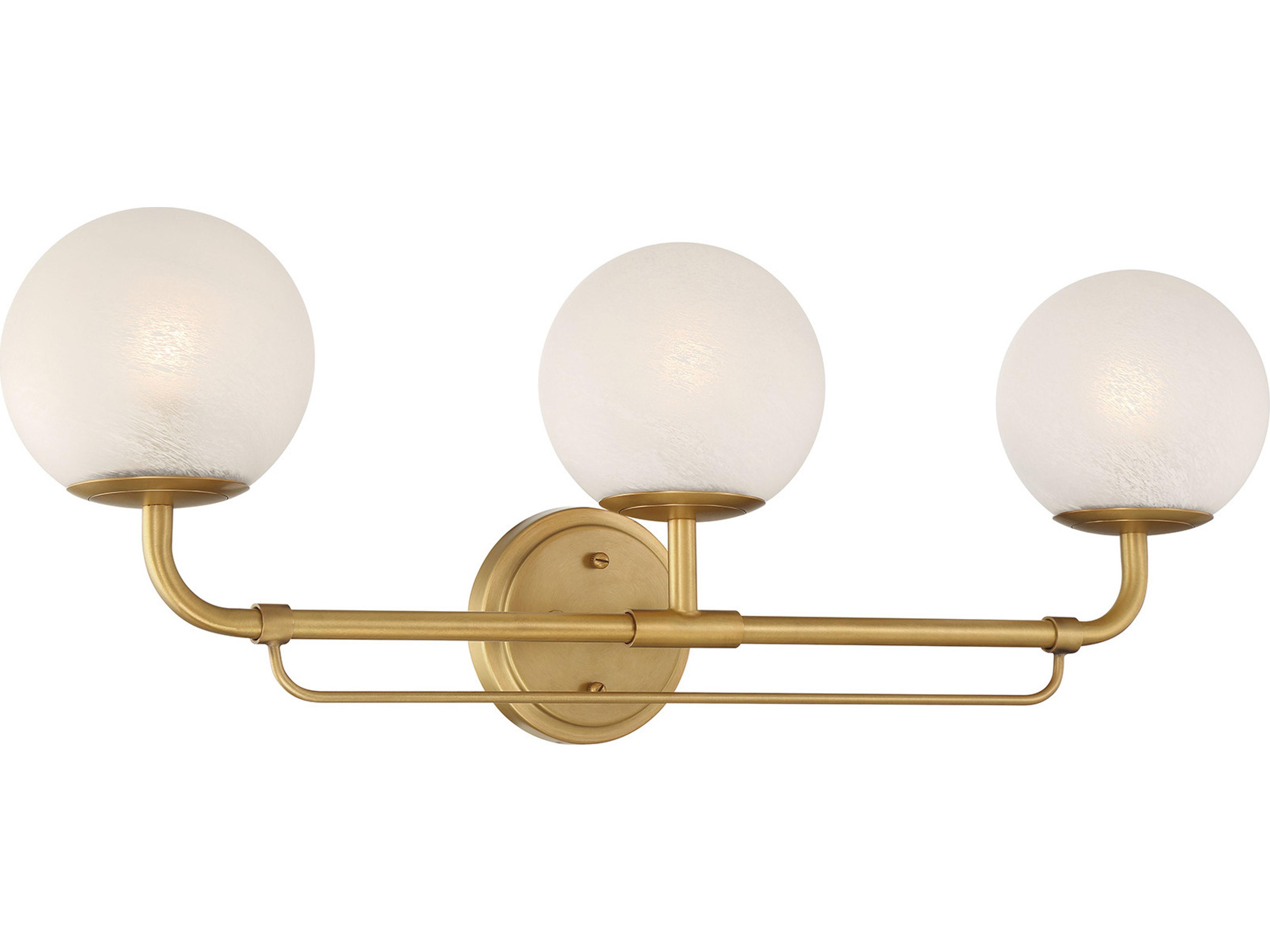 Minka Lavery Whitehall 3-Light Legacy Brass Vanity Light