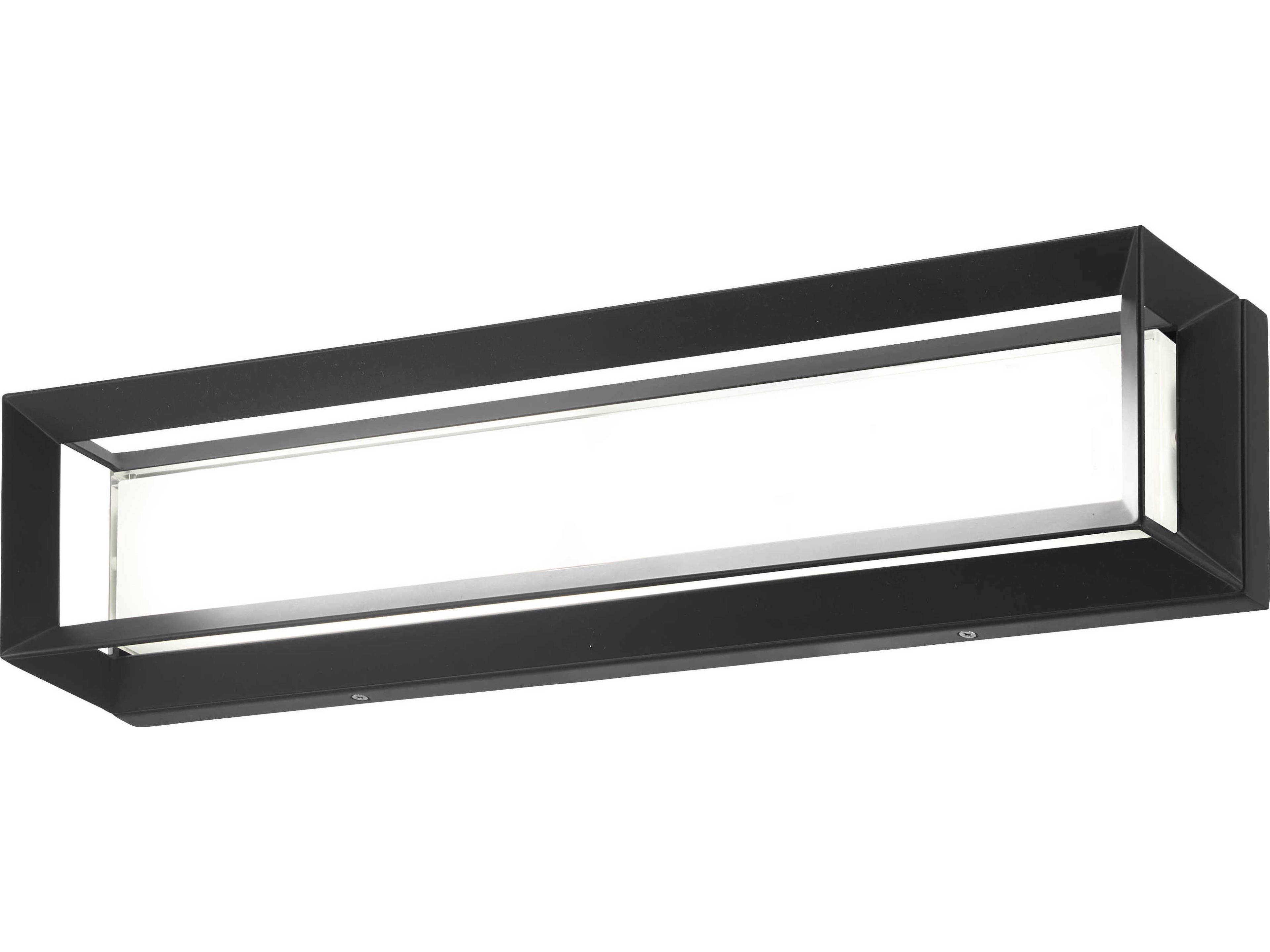 Minka Lavery Averton 1-Light Coal Black Glass LED Vanity Light