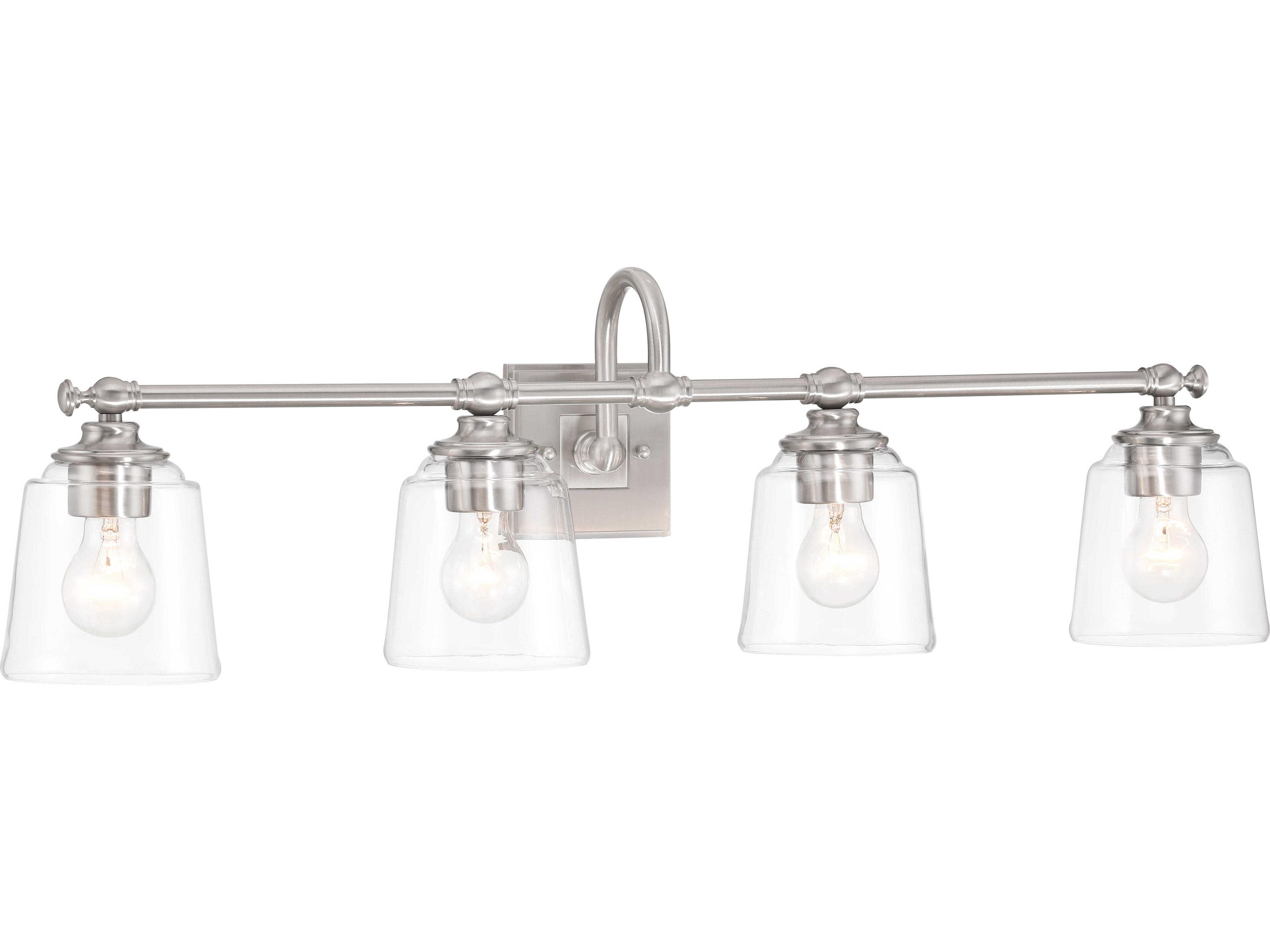 Minka Lavery Antonia 4-Light Brushed Nickel Vanity Light
