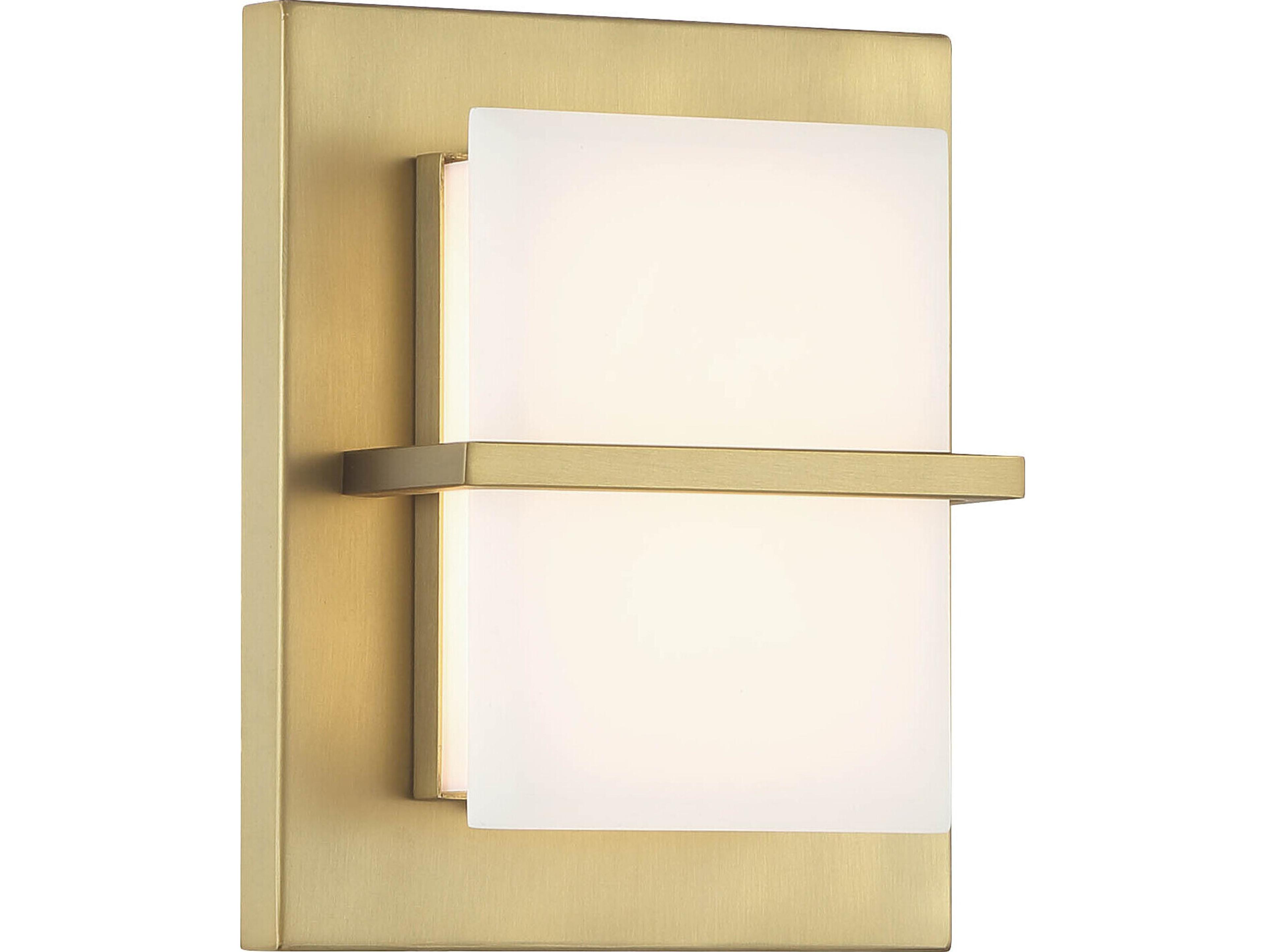 Minka Lavery Tarnos 1-Light Soft Brass LED Wall Sconce