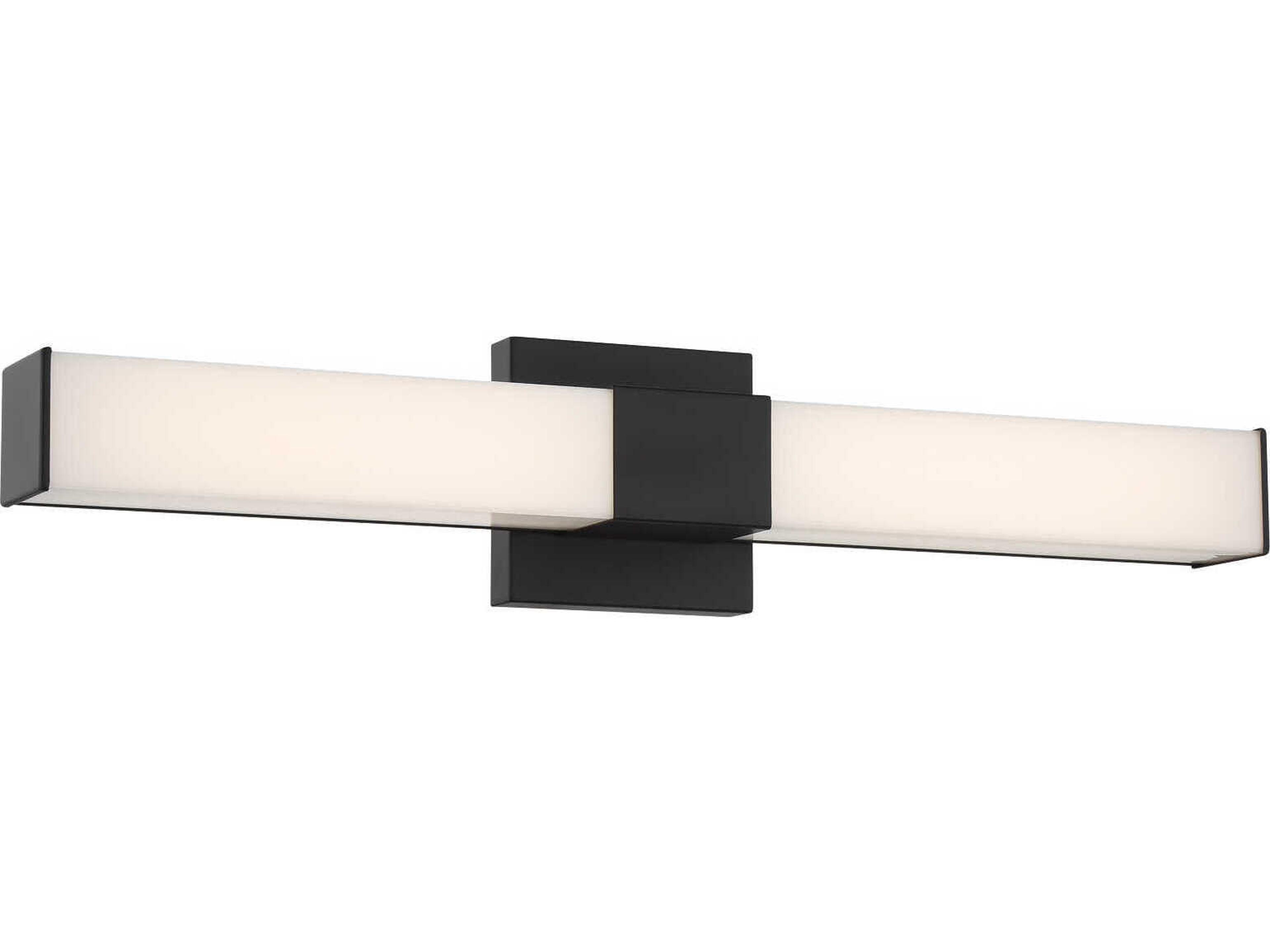 Minka Lavery Vantage 1-Light Coal Black LED Vanity Light