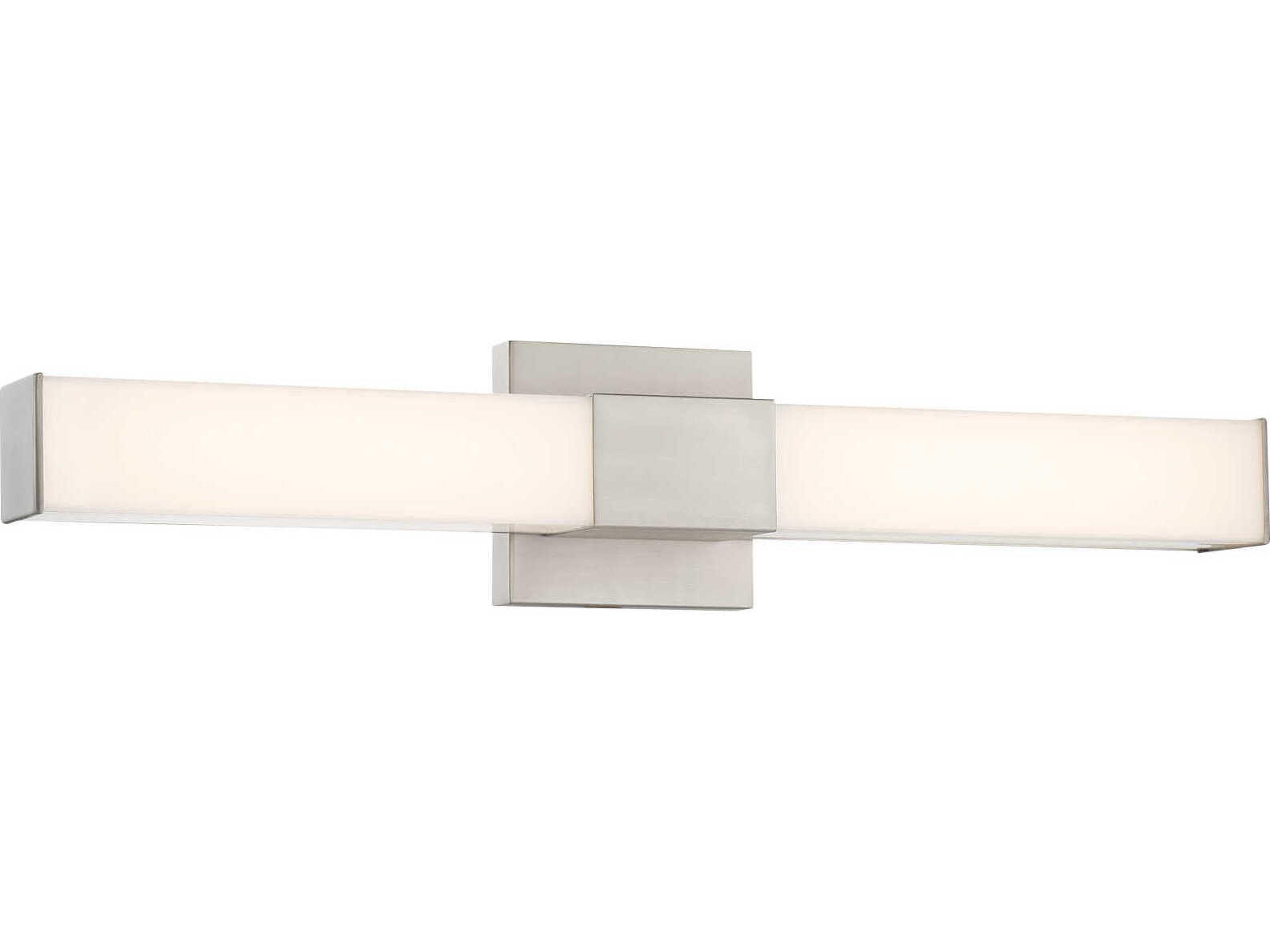 Minka Lavery Vantage 1-Light Brushed Nickel LED Vanity Light