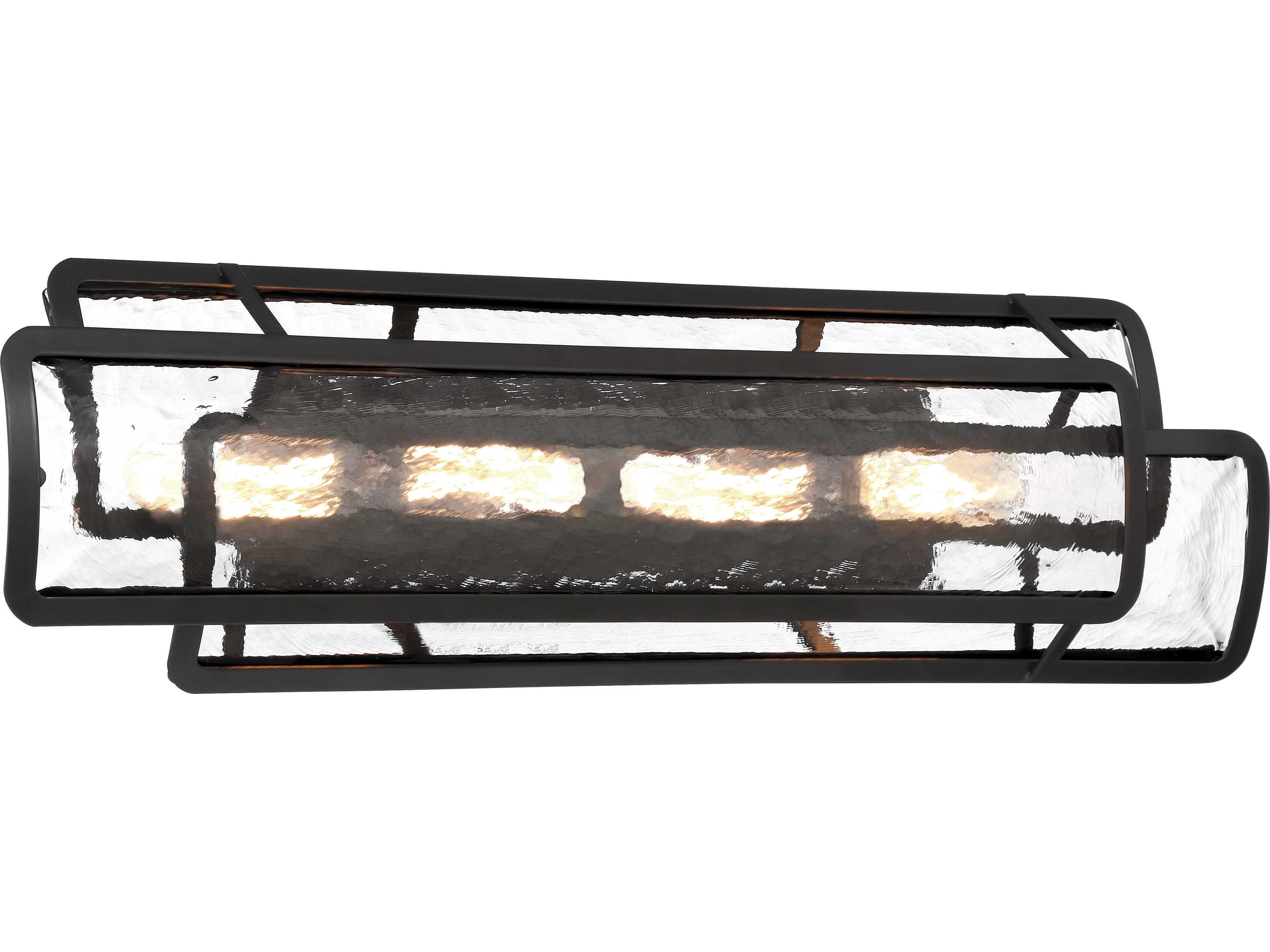 Minka Lavery Bella Collina 2-Light Coal Black Vanity Light