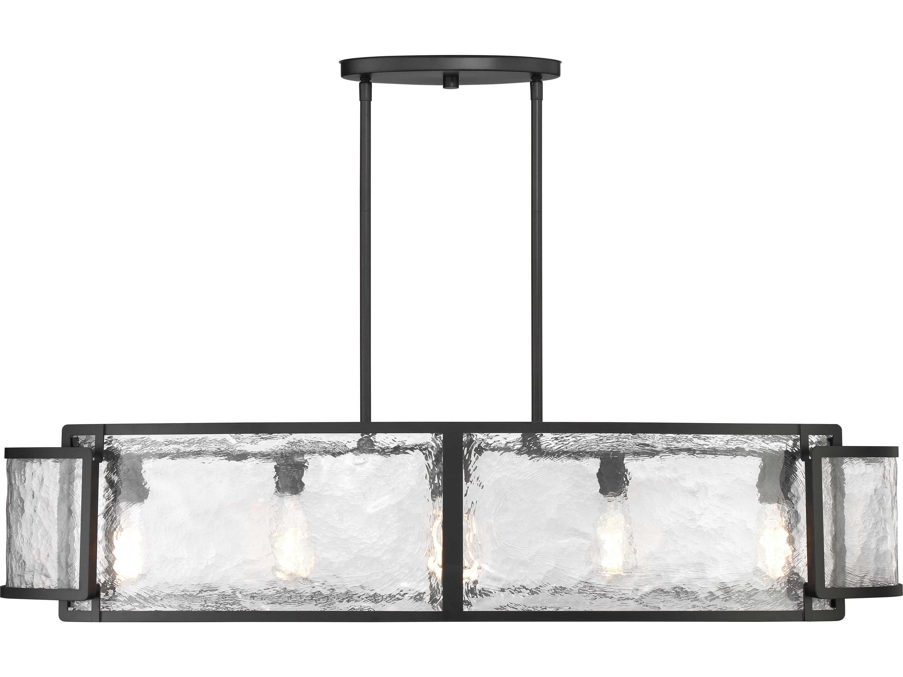 Minka Lavery Bella Collina 5-Light Coal Black Island Pendant