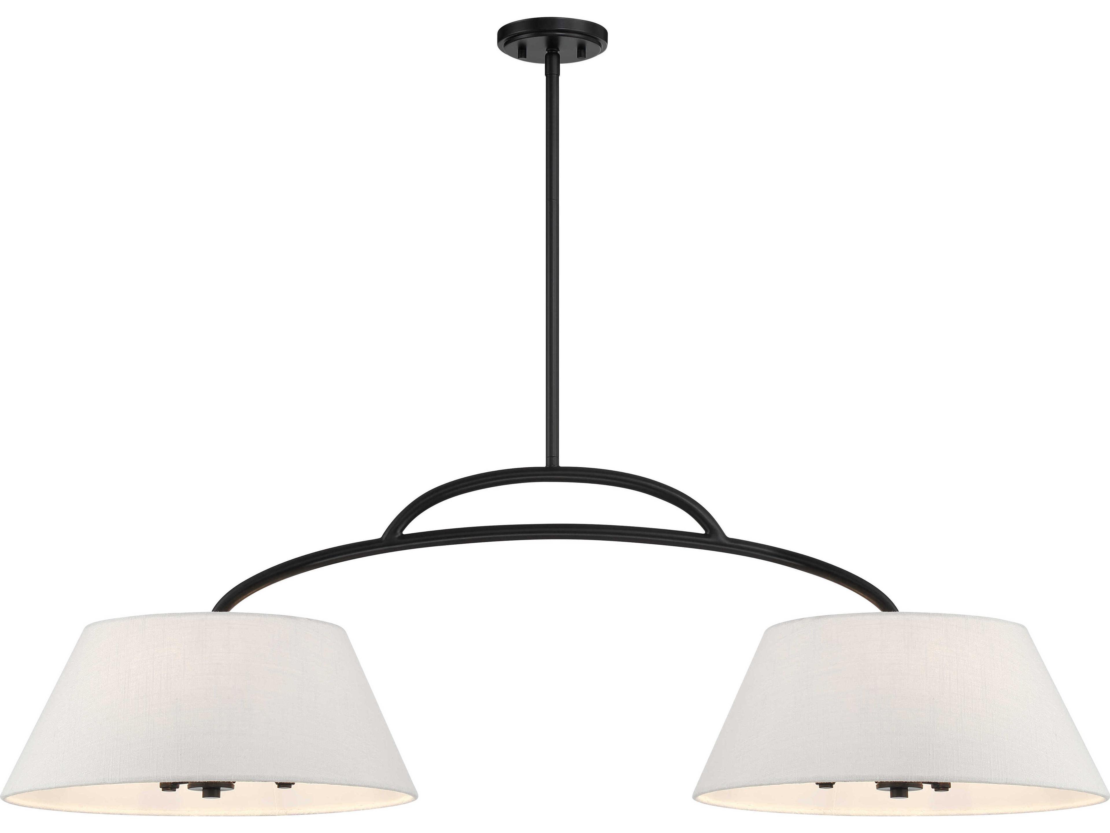 Minka Lavery Headington 6-Light Coal Black Island Pendant