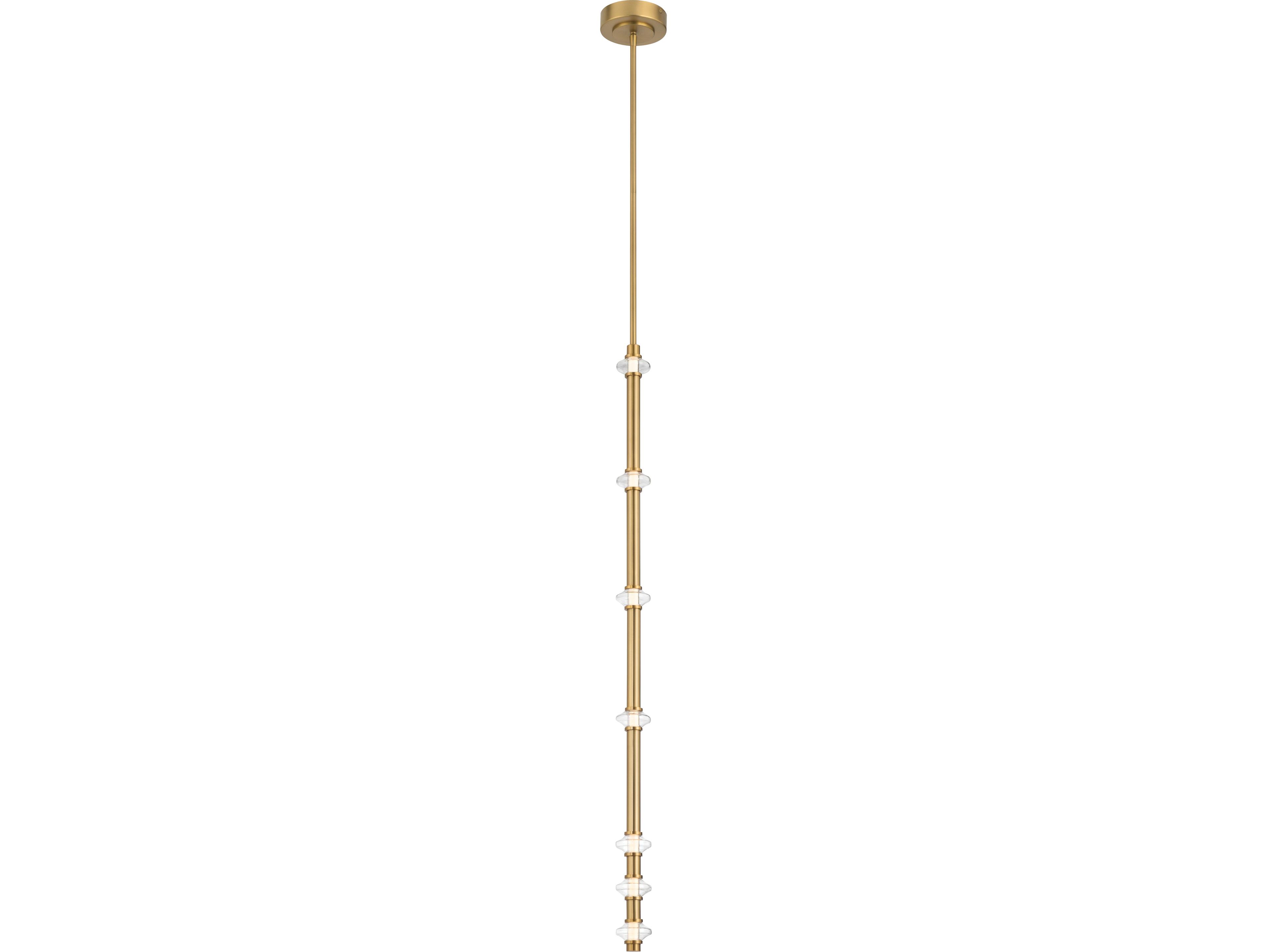 Minka Lavery Pearl Legacy Brass Linear Mini Pendant