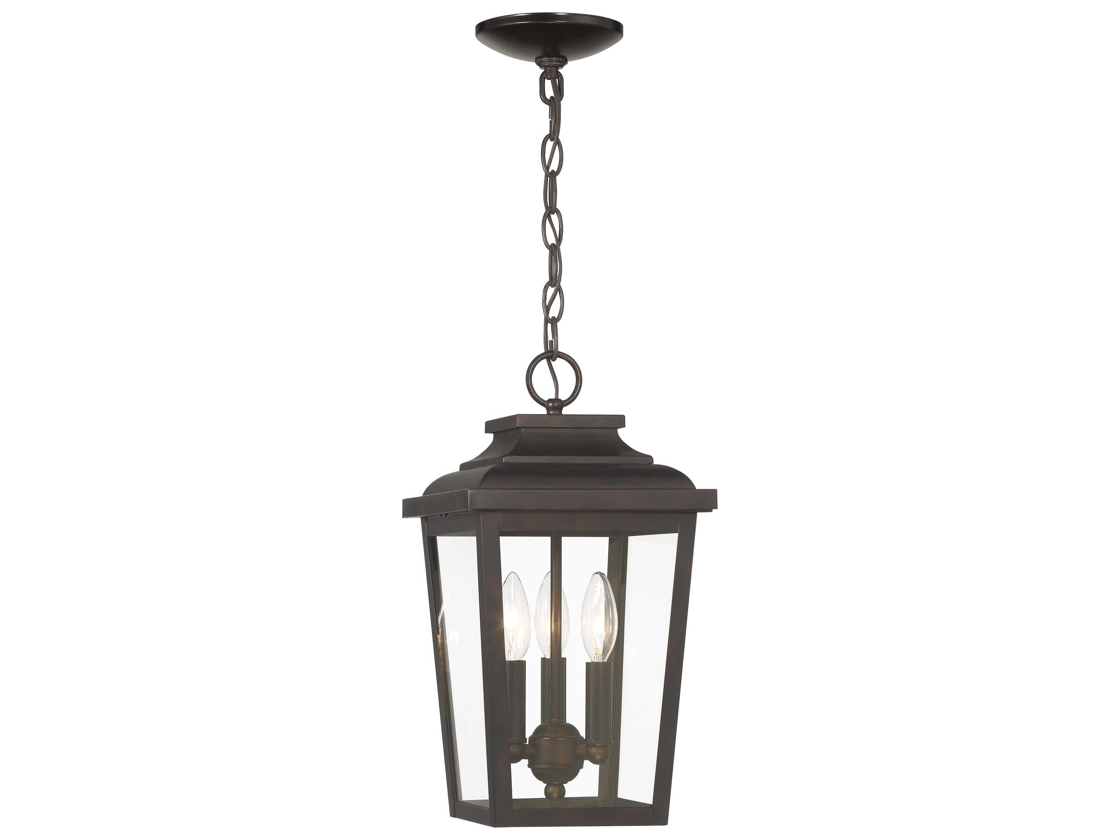 Minka Lavery Irvington Manor 3-Light Outdoor Hanging Light