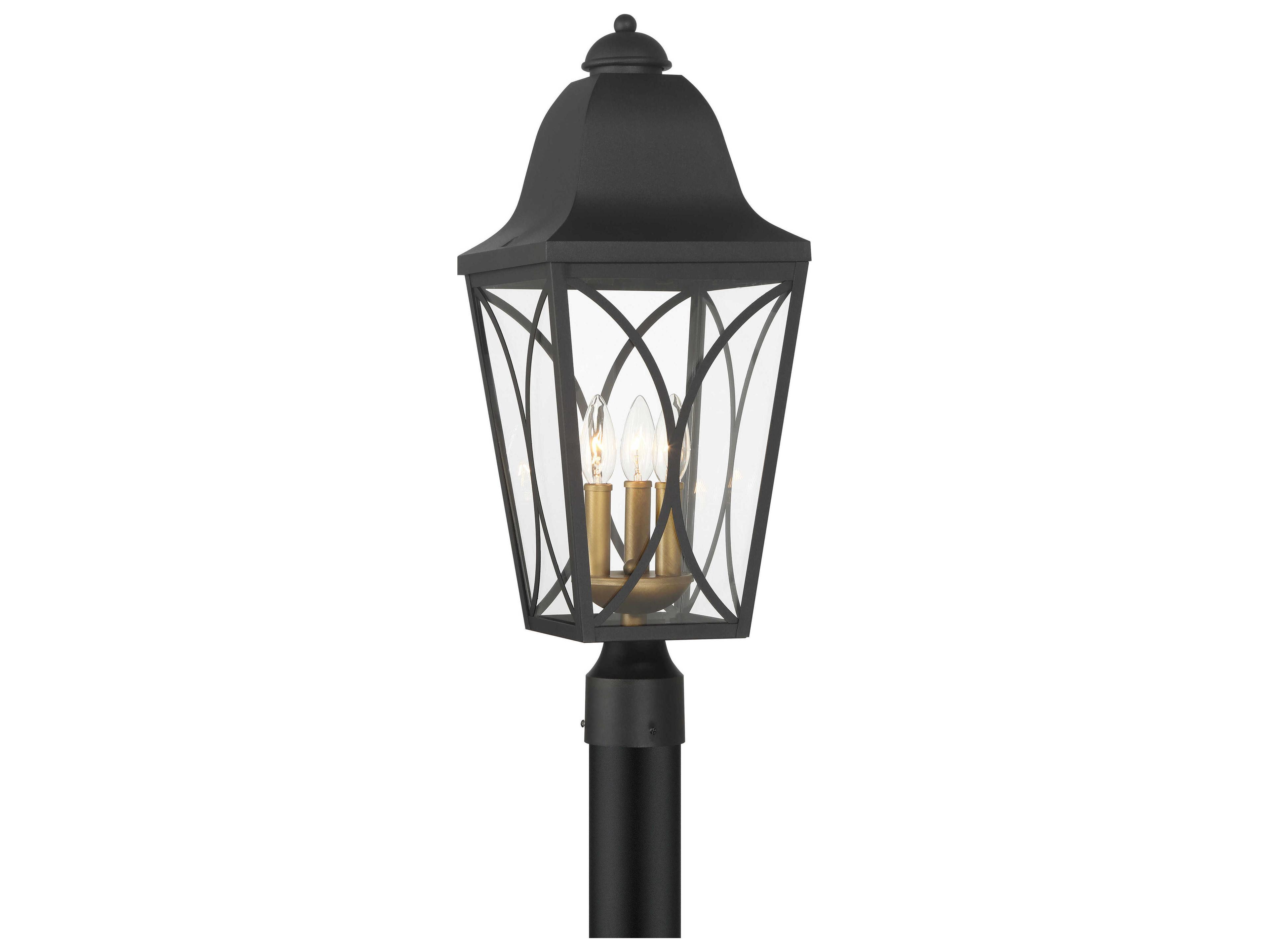 Cardigan 3-Light Outdoor Post Light