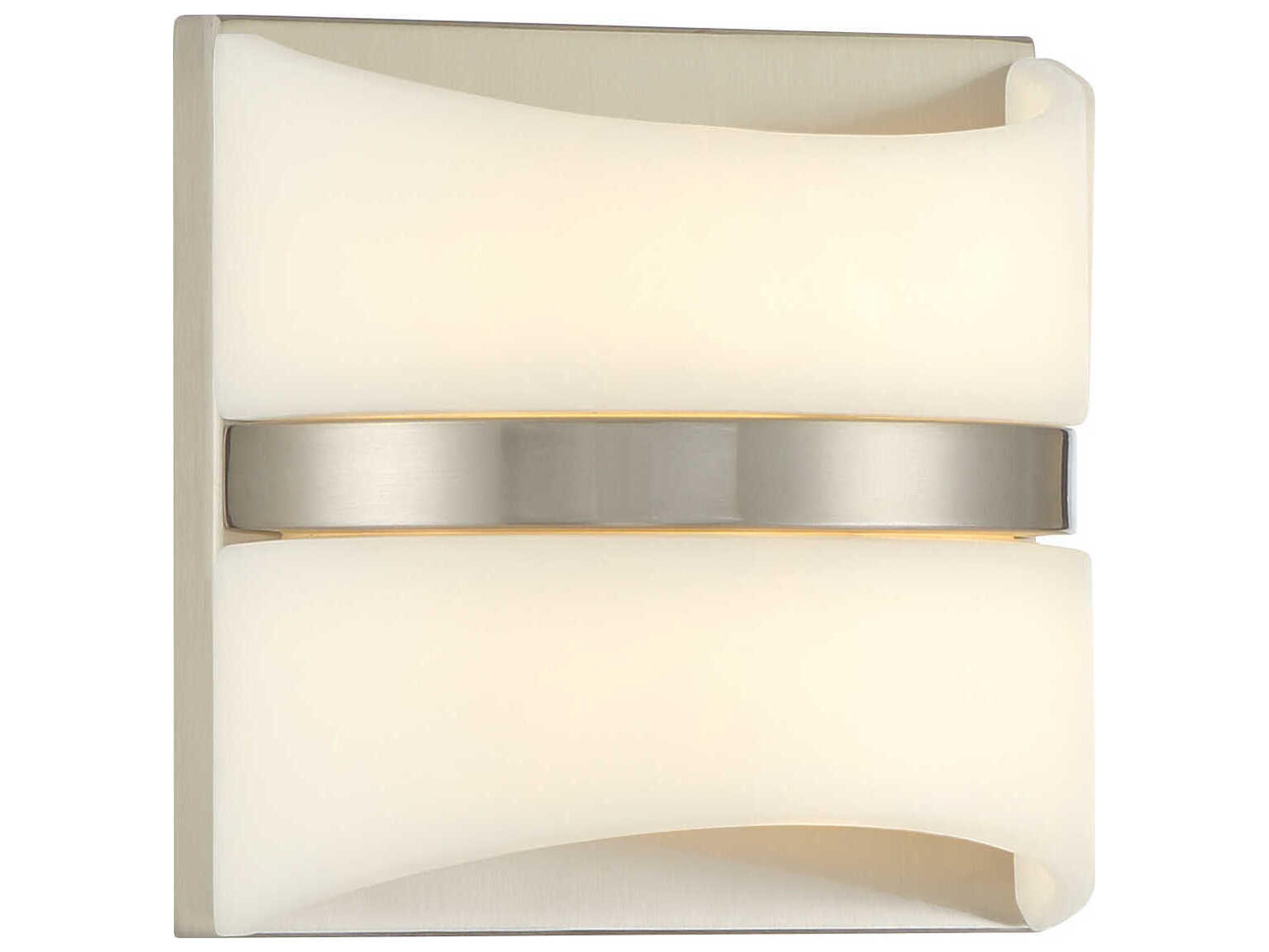 Minka Lavery Velaux 1-Light Brushed Nickel Wall Sconce