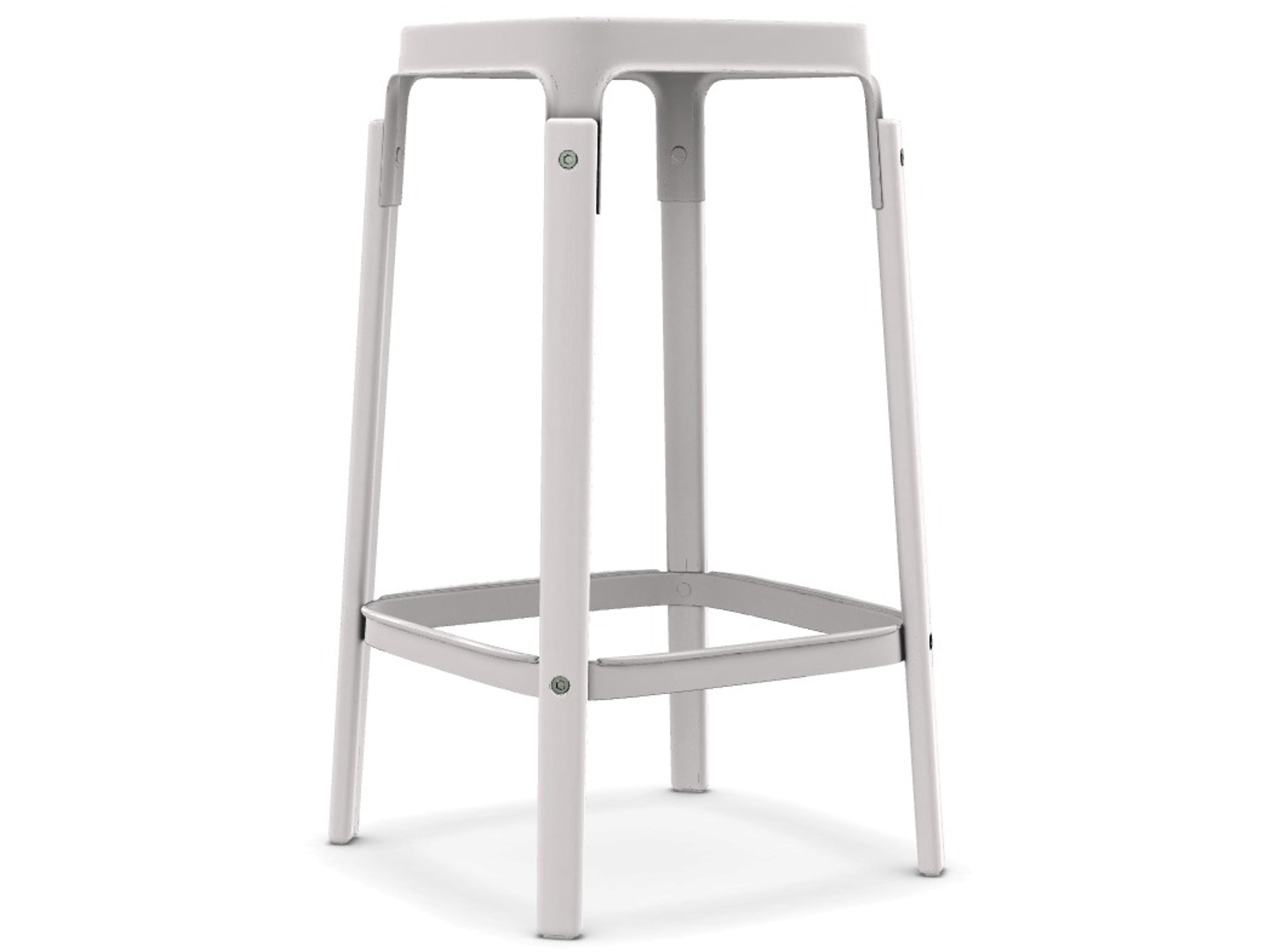 Magis Steelwood Beech Wood Bar Stool