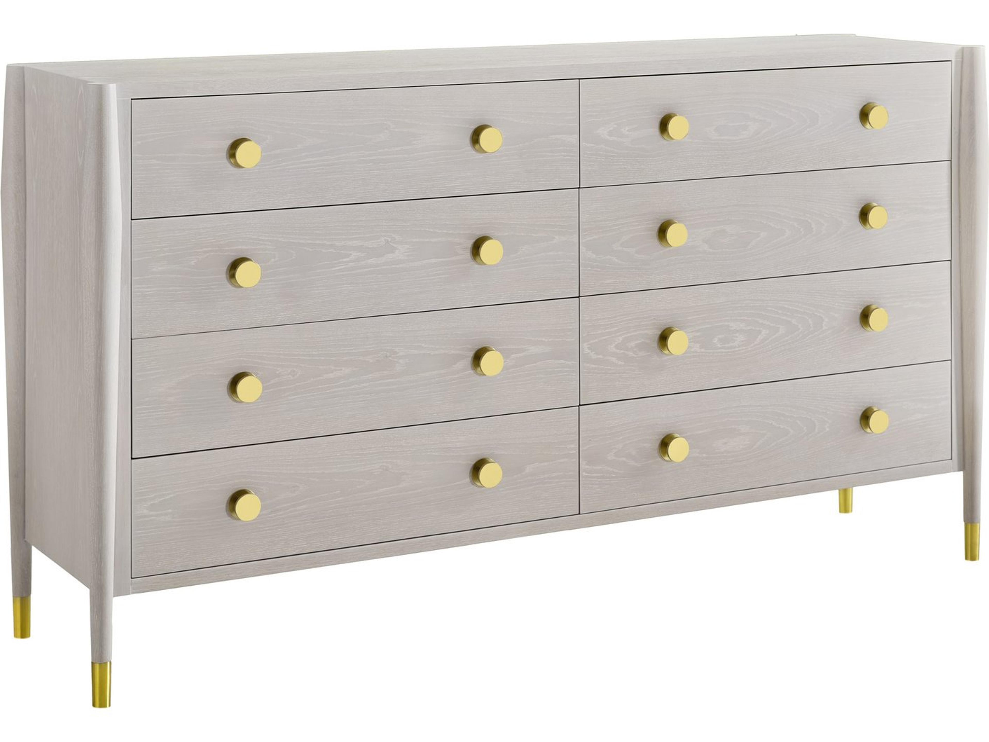 Modern History Home Concourde Gray Double Dresser