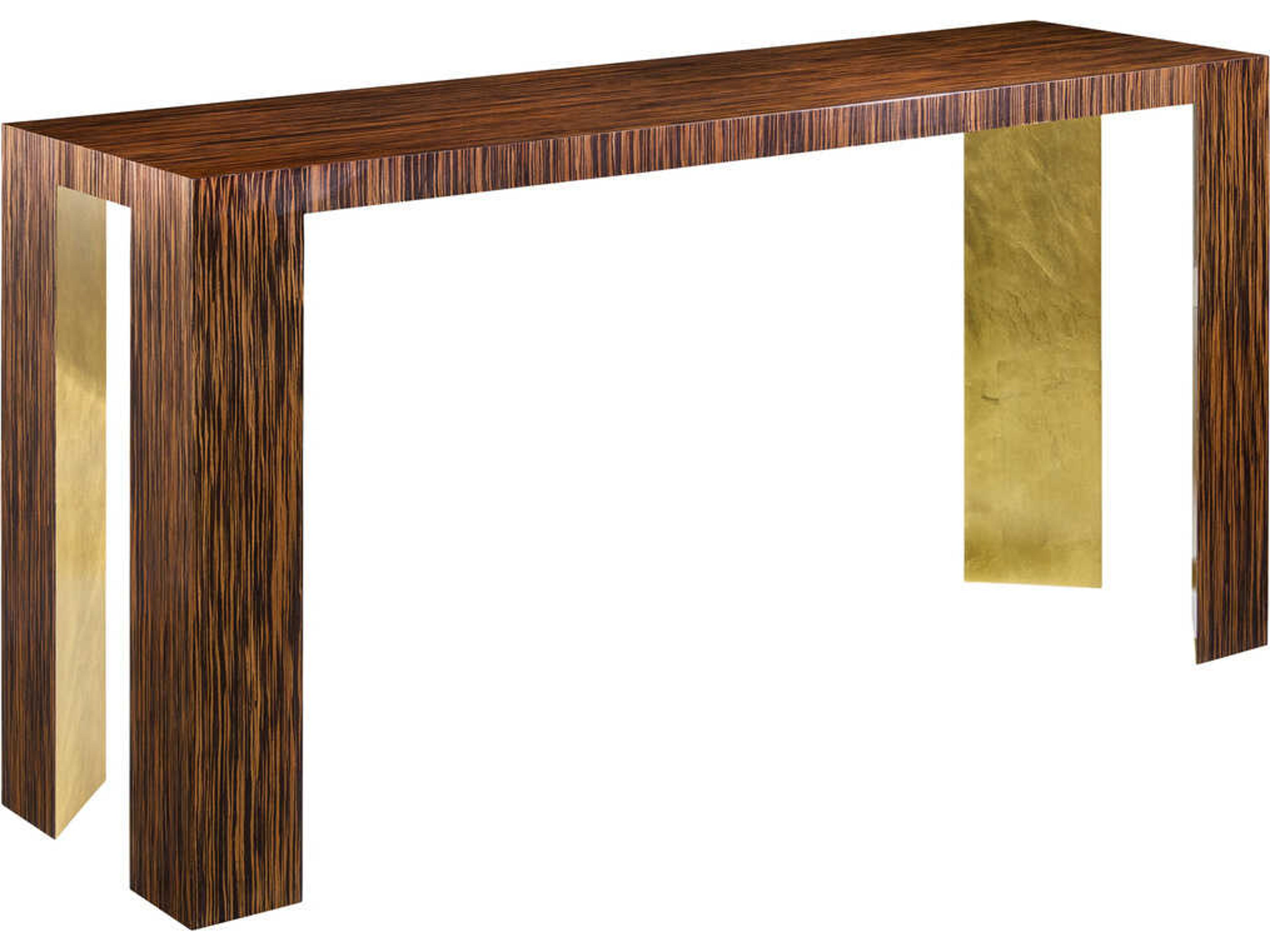 Modern History Home Paloma Rectangular Wood Console Table