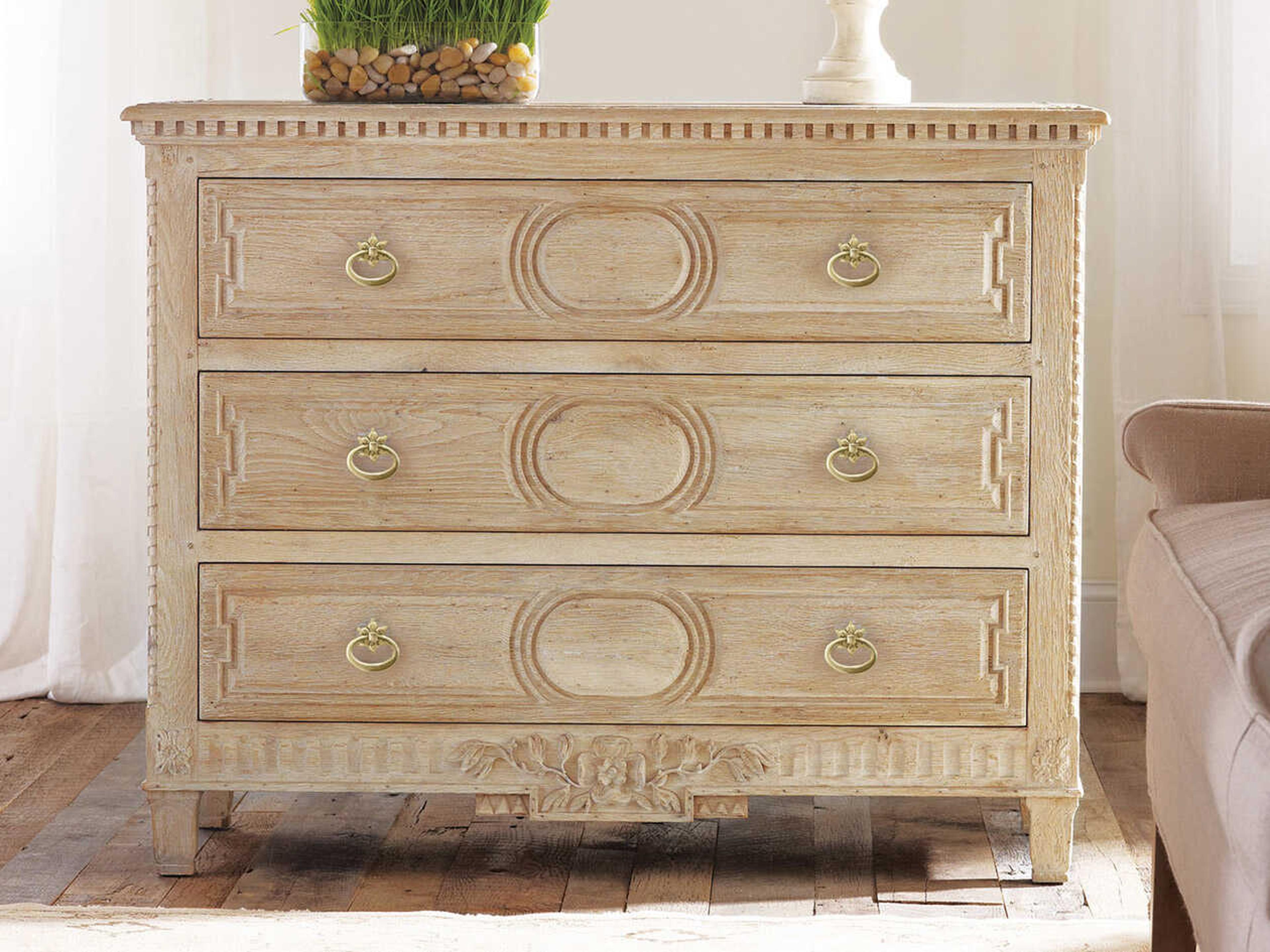 Modern History Home Beige Accent Chest