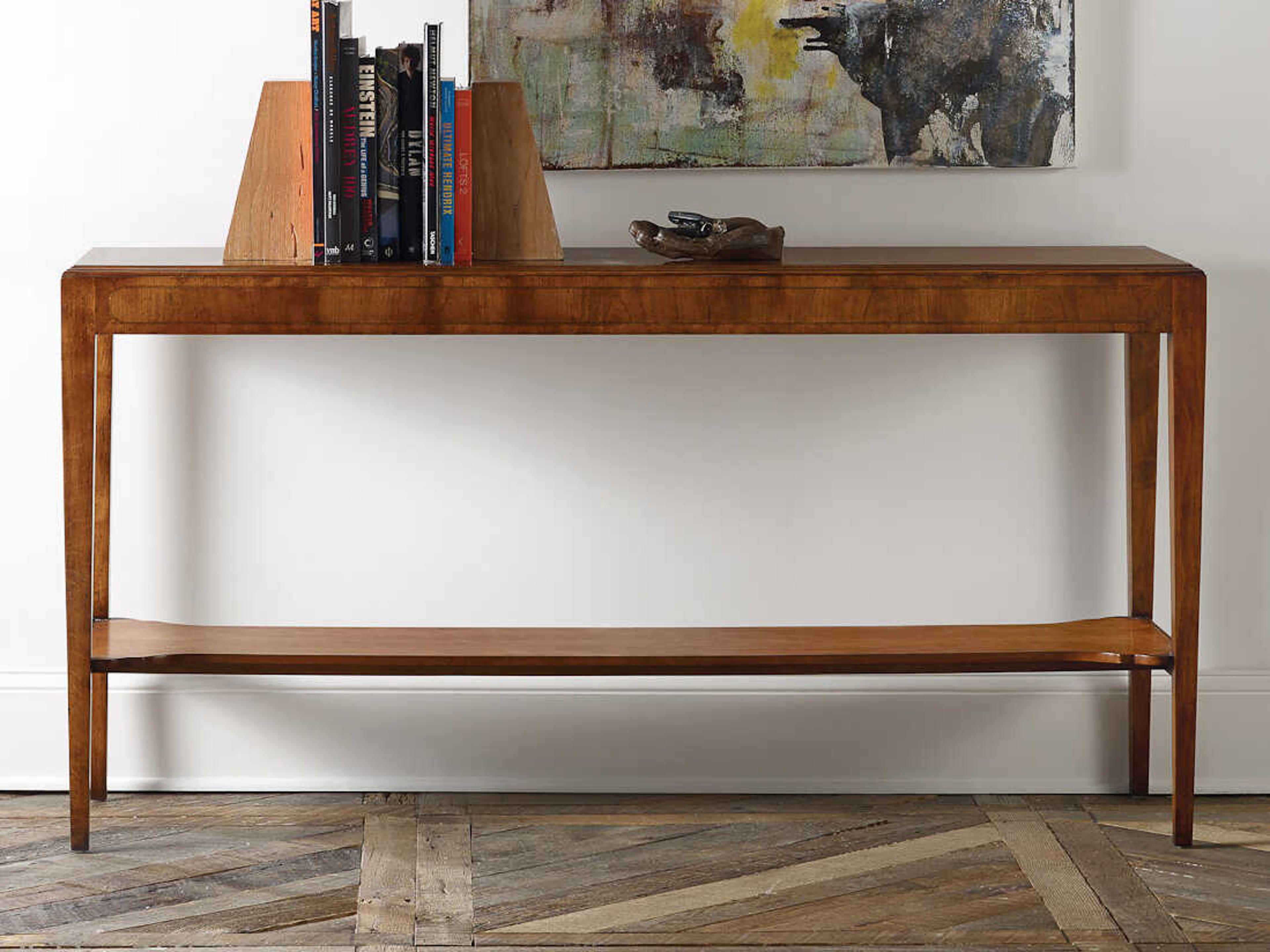 Modern History Home Georgian Rectangular Wood Console Table