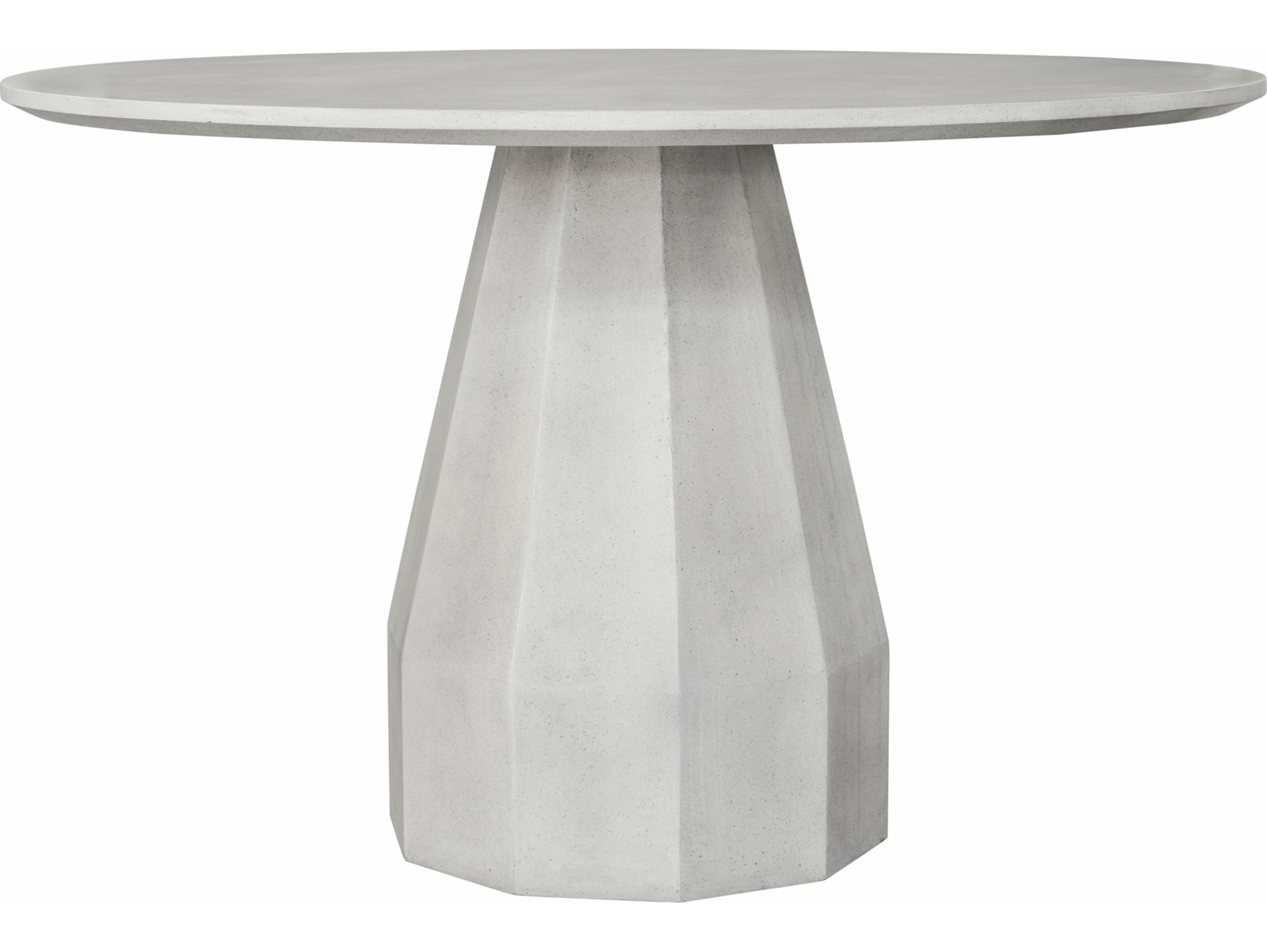 Moe's Home Outdoor Templo Dining Table Antique White