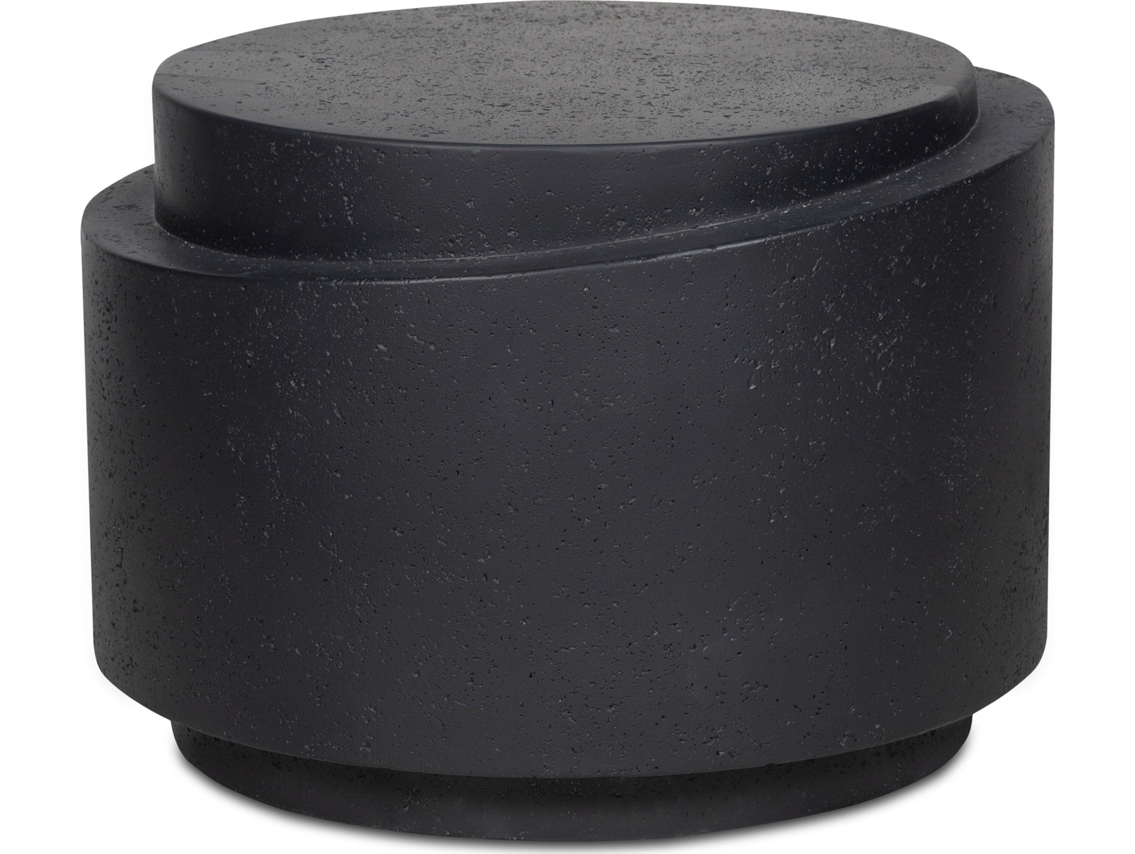 Moe's Home Outdoor Cosmo Accent Table Black