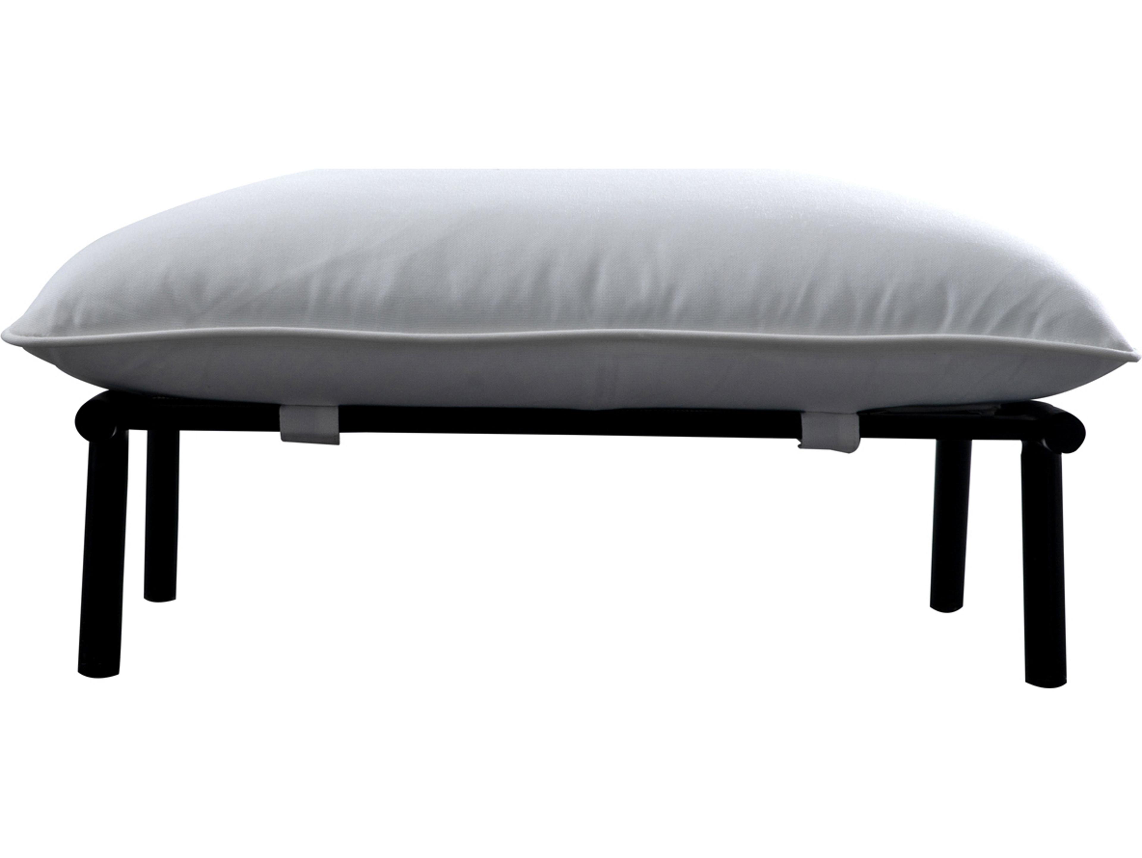 Moe's Home Outdoor Morgan Fabric Cushion Ottoman