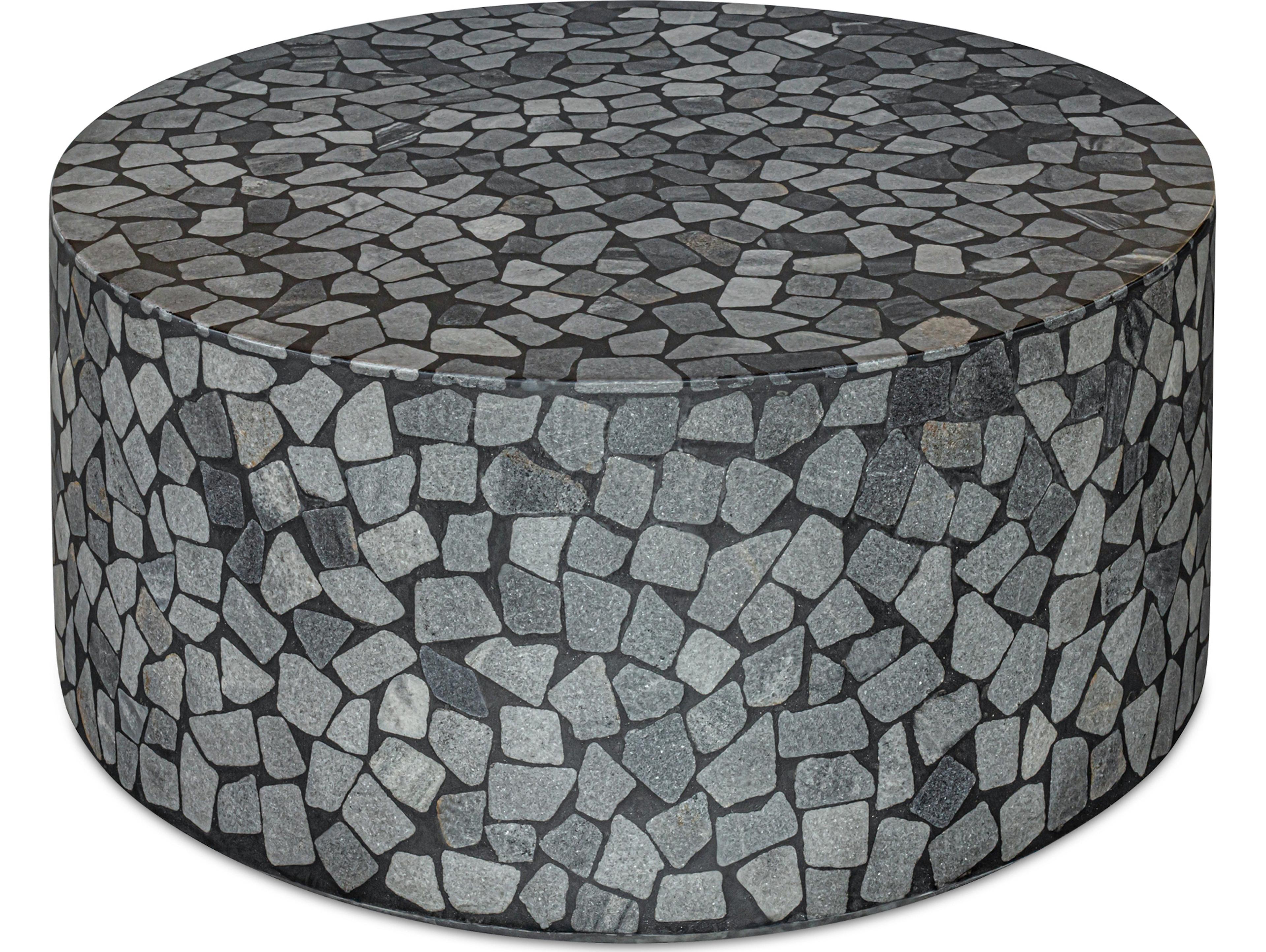 Moe's Home Outdoor Kiri Concrete Round Coffee Table