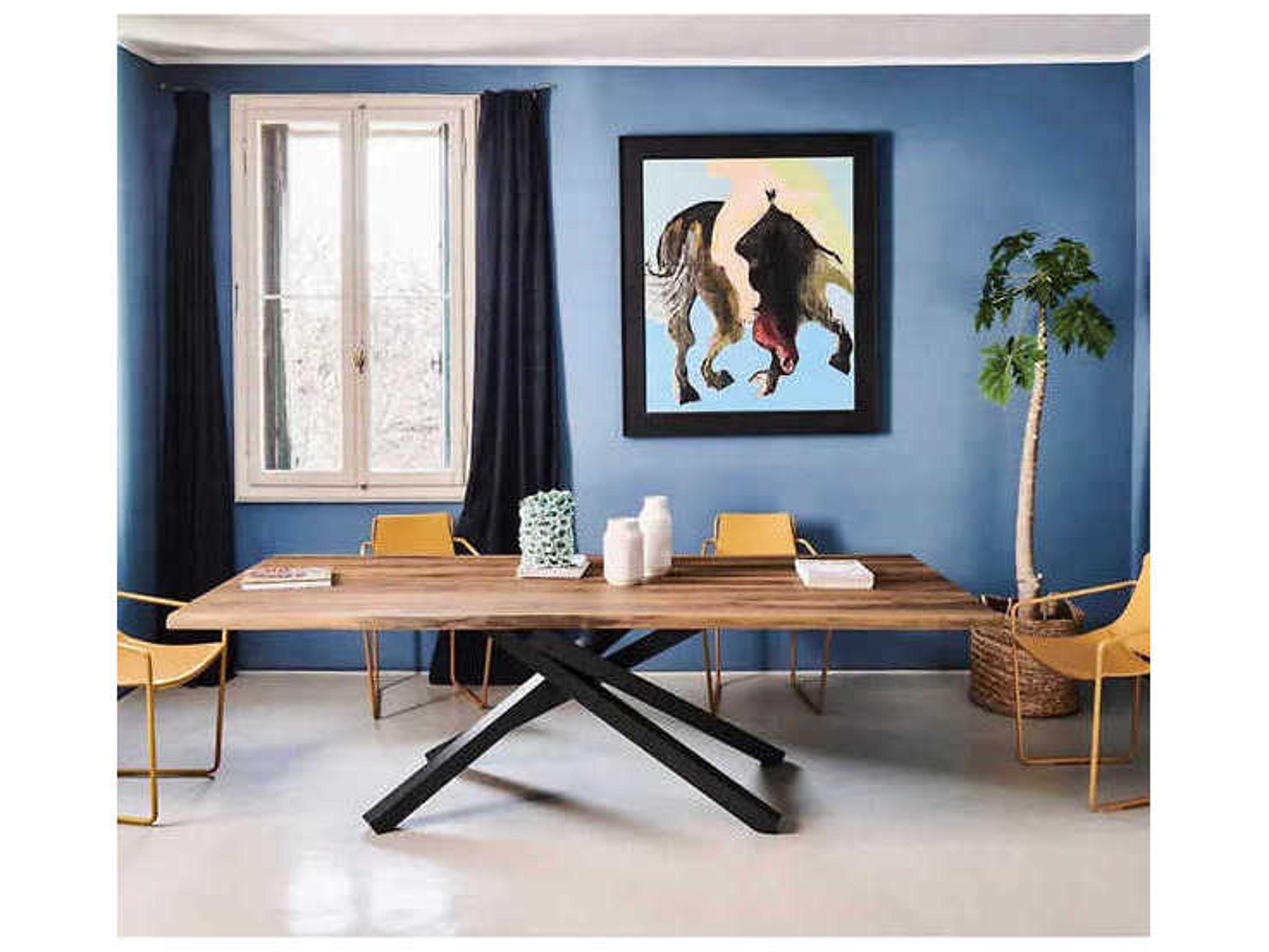 Pechino Rectangular Wood Dining Table