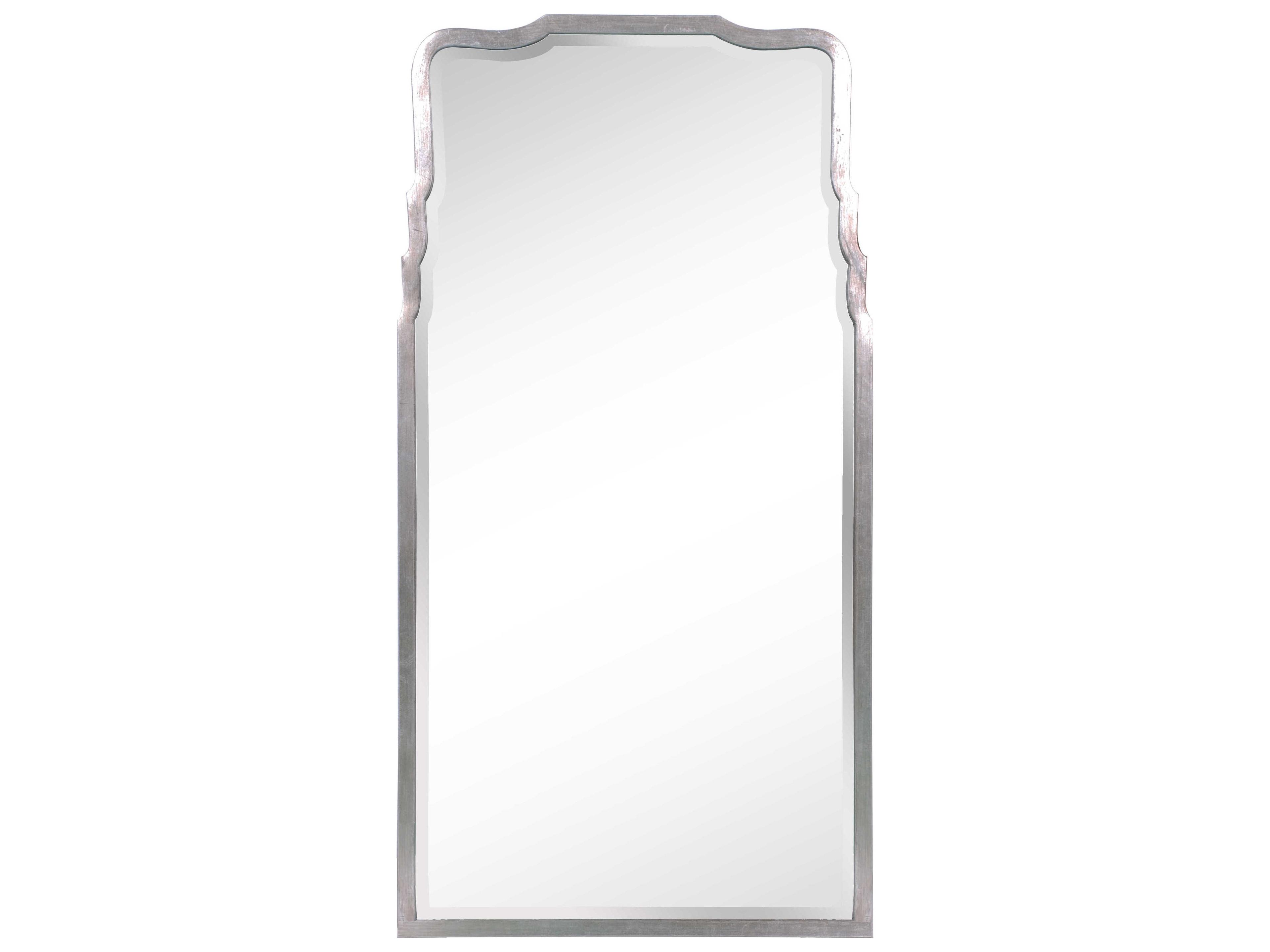 Mirror Home Antiqued Silver Leaf Wall Mirror