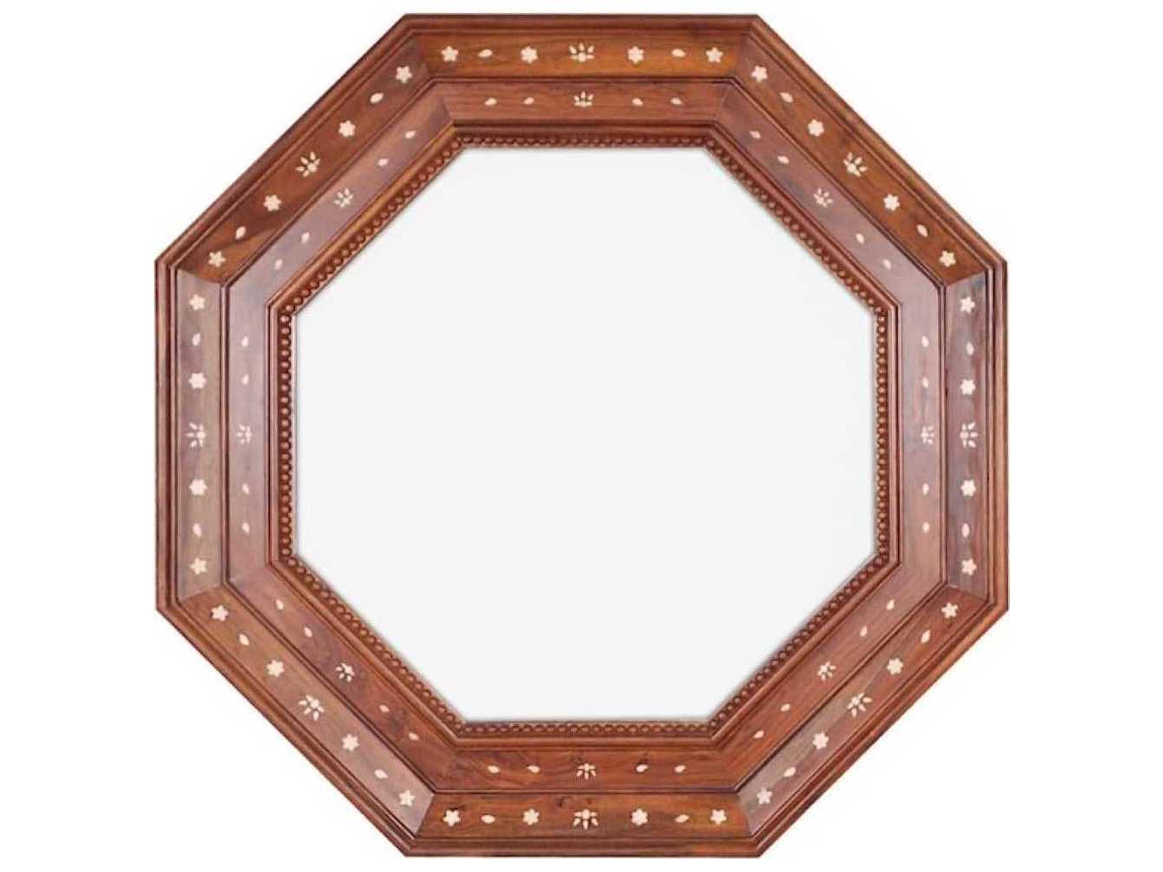 Mirror Home Michael S. Smith Rosewood White Bone Wall Mirror