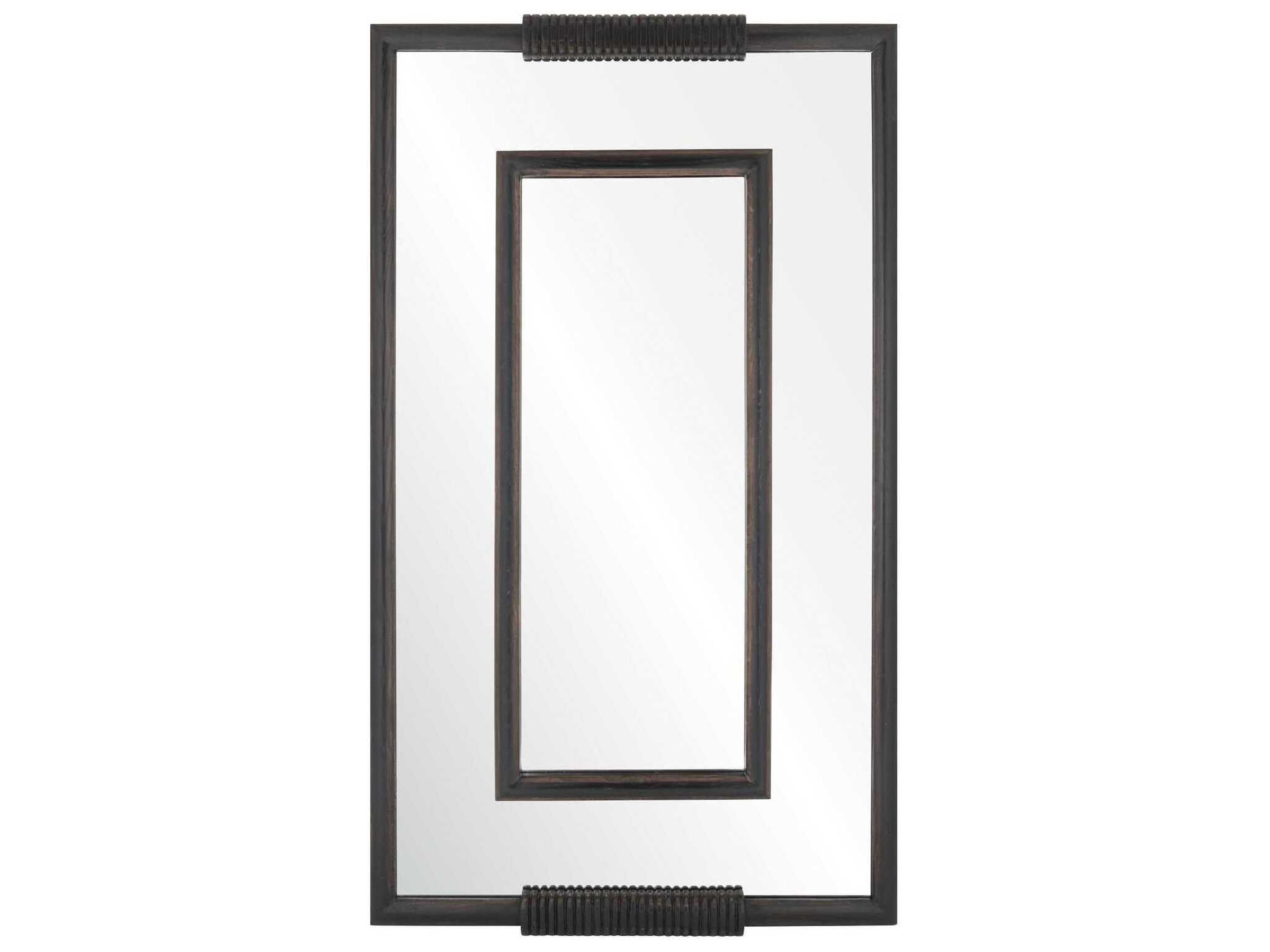 Mirror Home Michael S. Smith Espresso Rectangular Wall Mirror