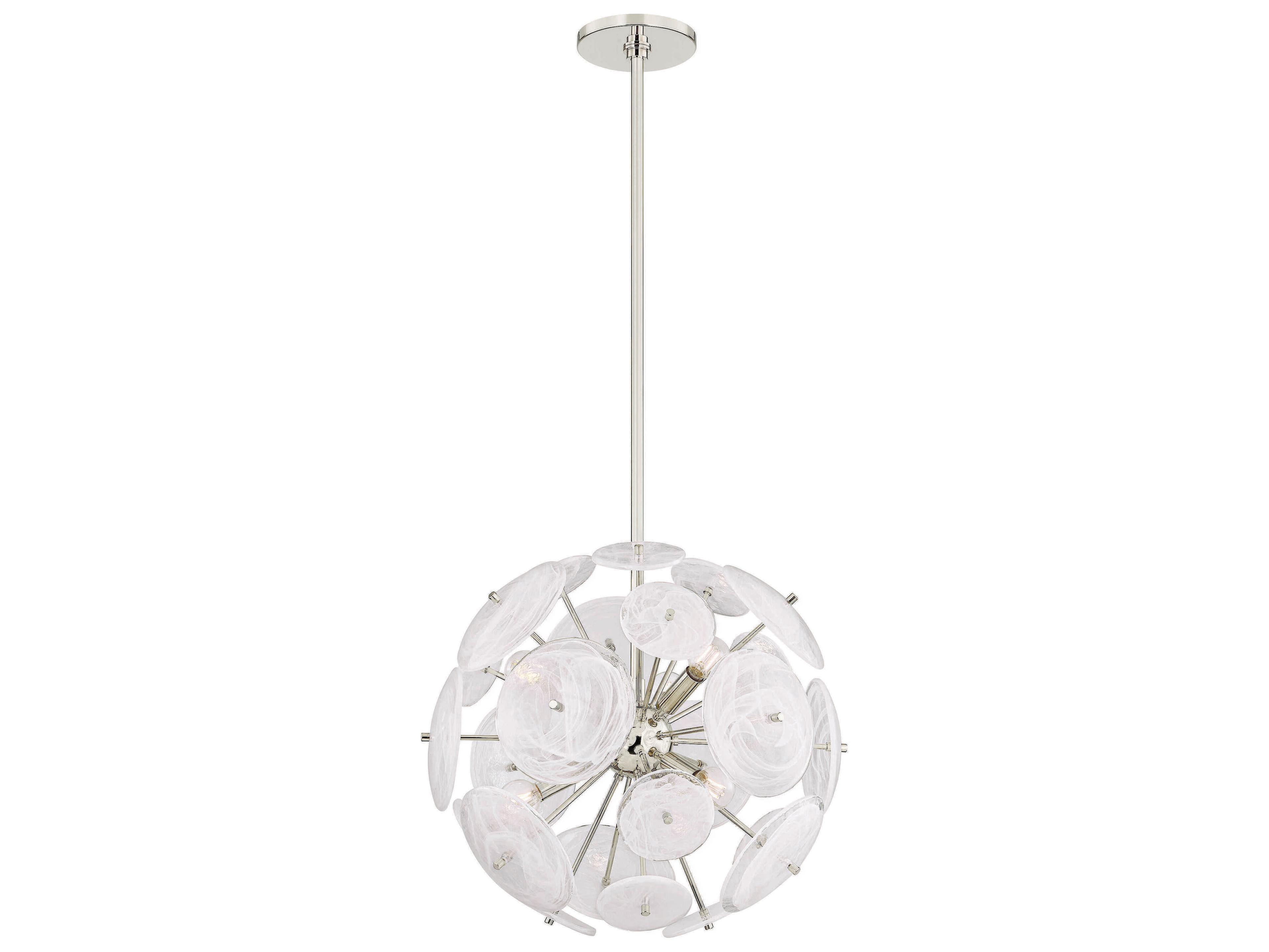 Mitzi Tamara 6-Light Polished Nickel Sputnik Pendant