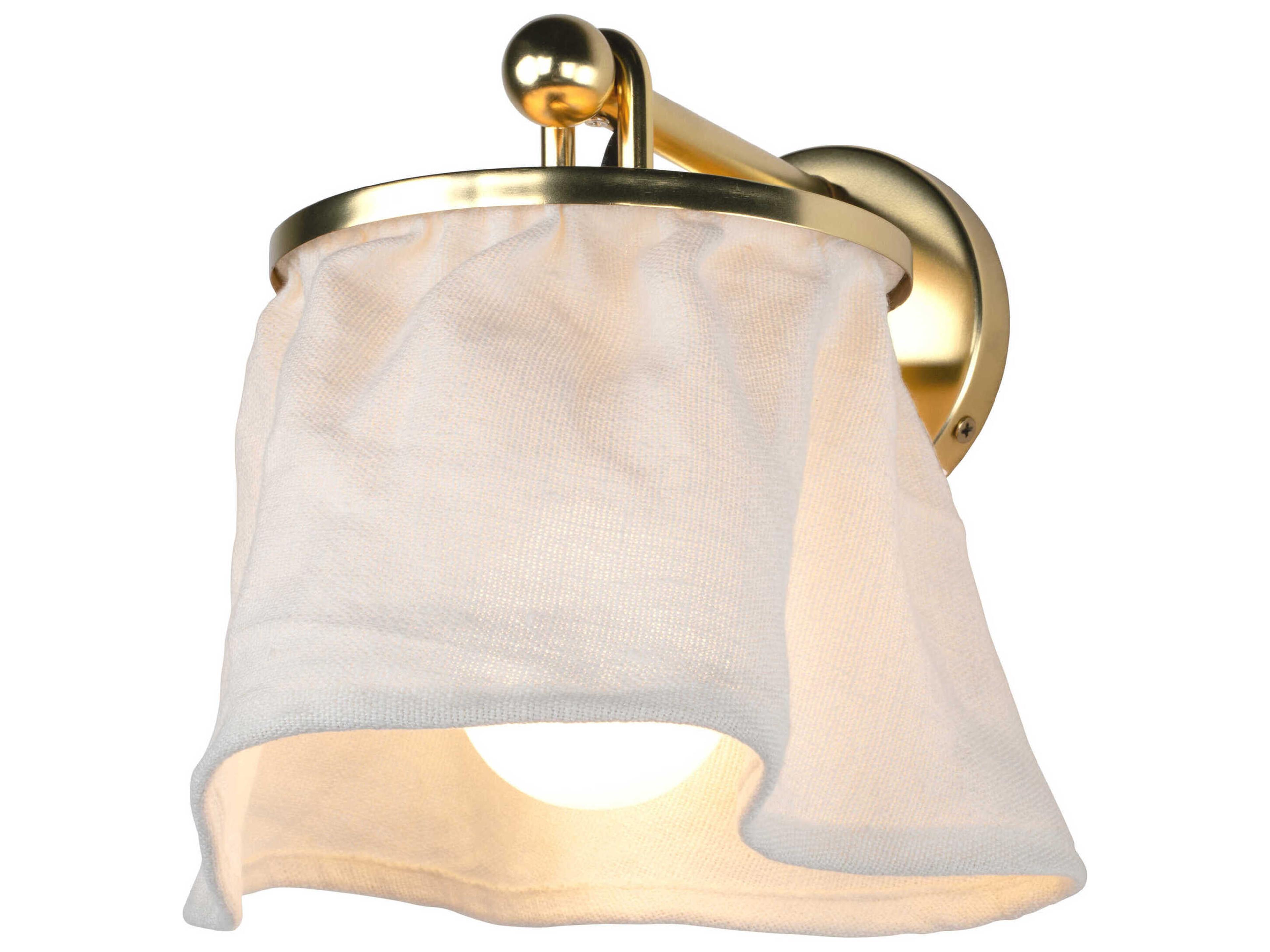 Mitzi Jalissa 1-Light Aged Brass Wall Sconce
