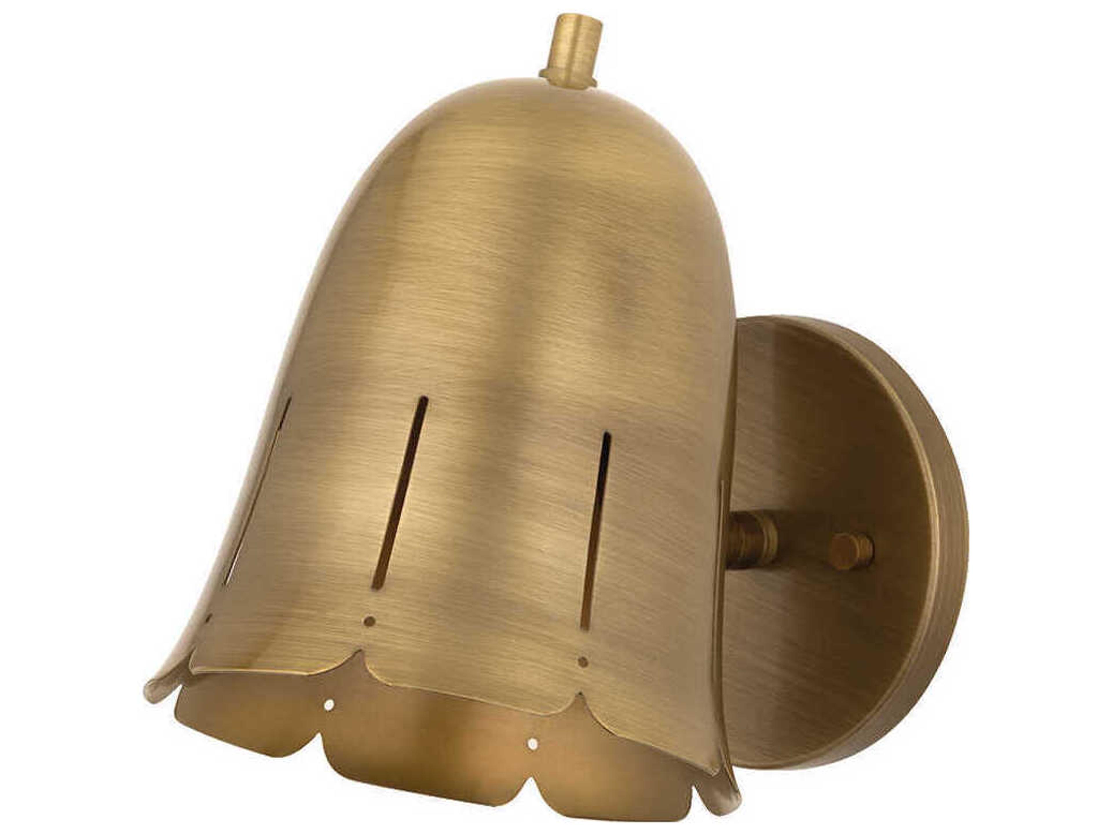 Mitzi Basil 1-Light Patina Brass Wall Sconce
