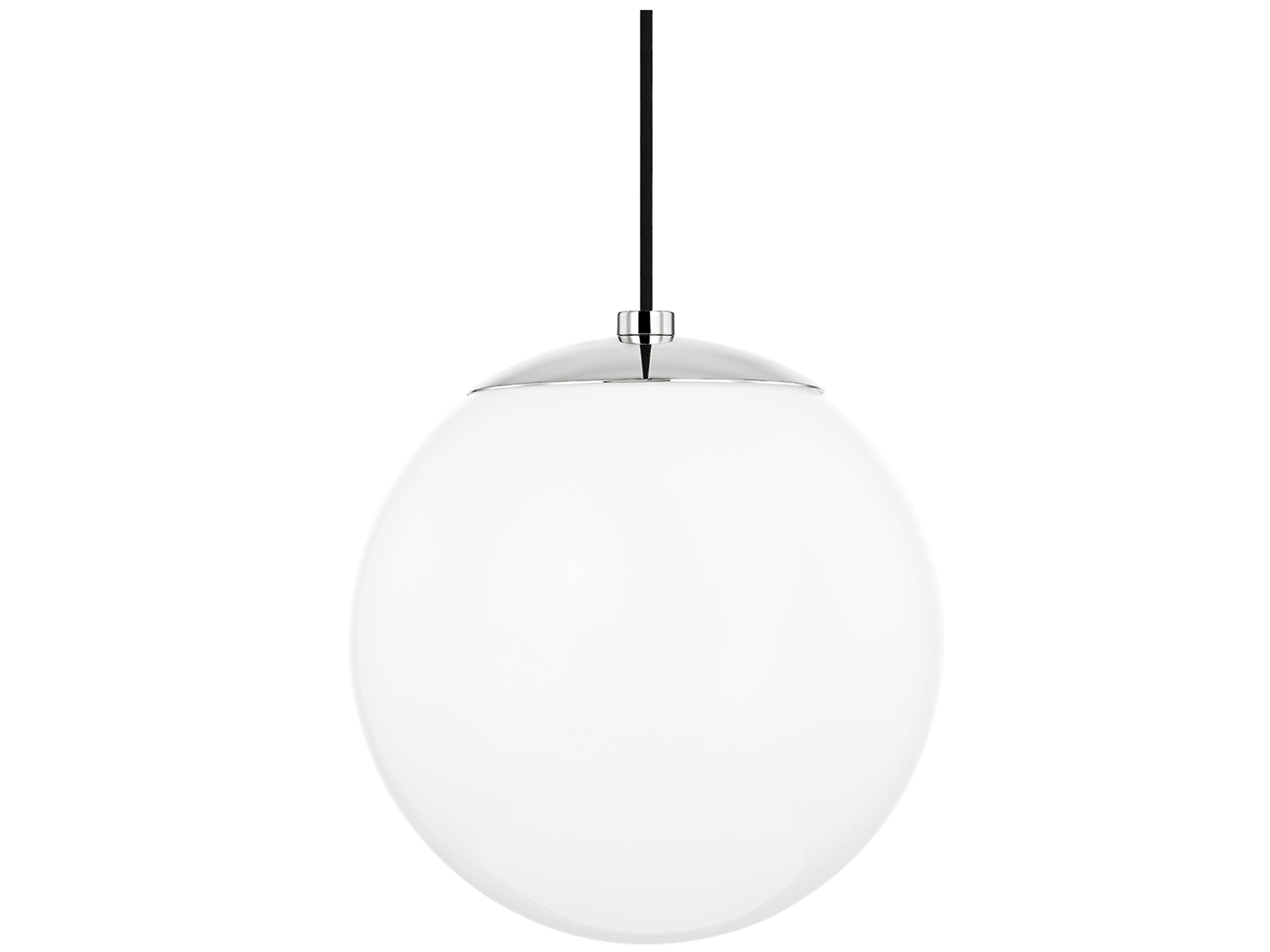Mitzi Stella 1-Light Polished Nickel Globe Mini Pendant