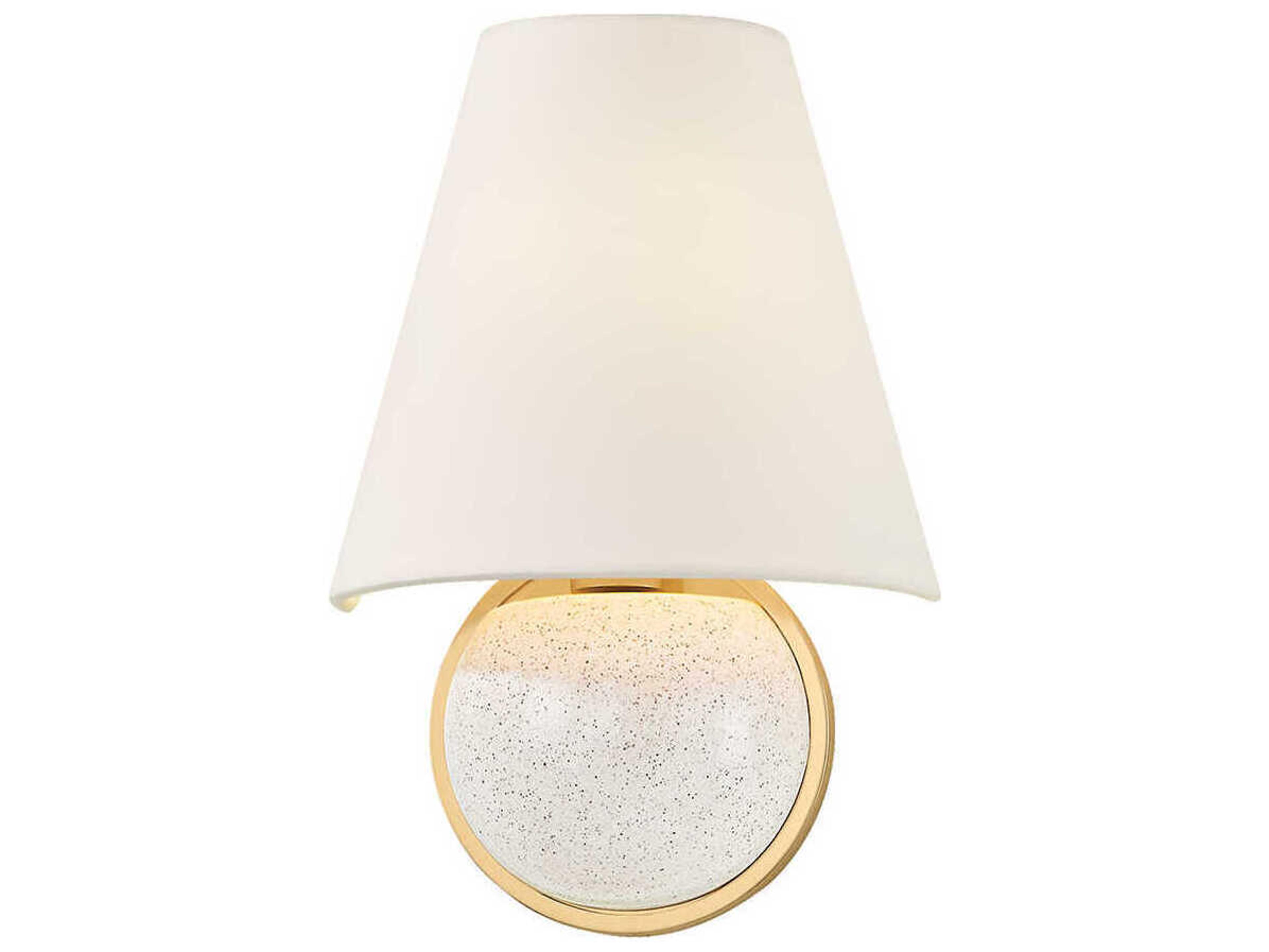 Mitzi Marlena 1-Light Aged Brass Wall Sconce