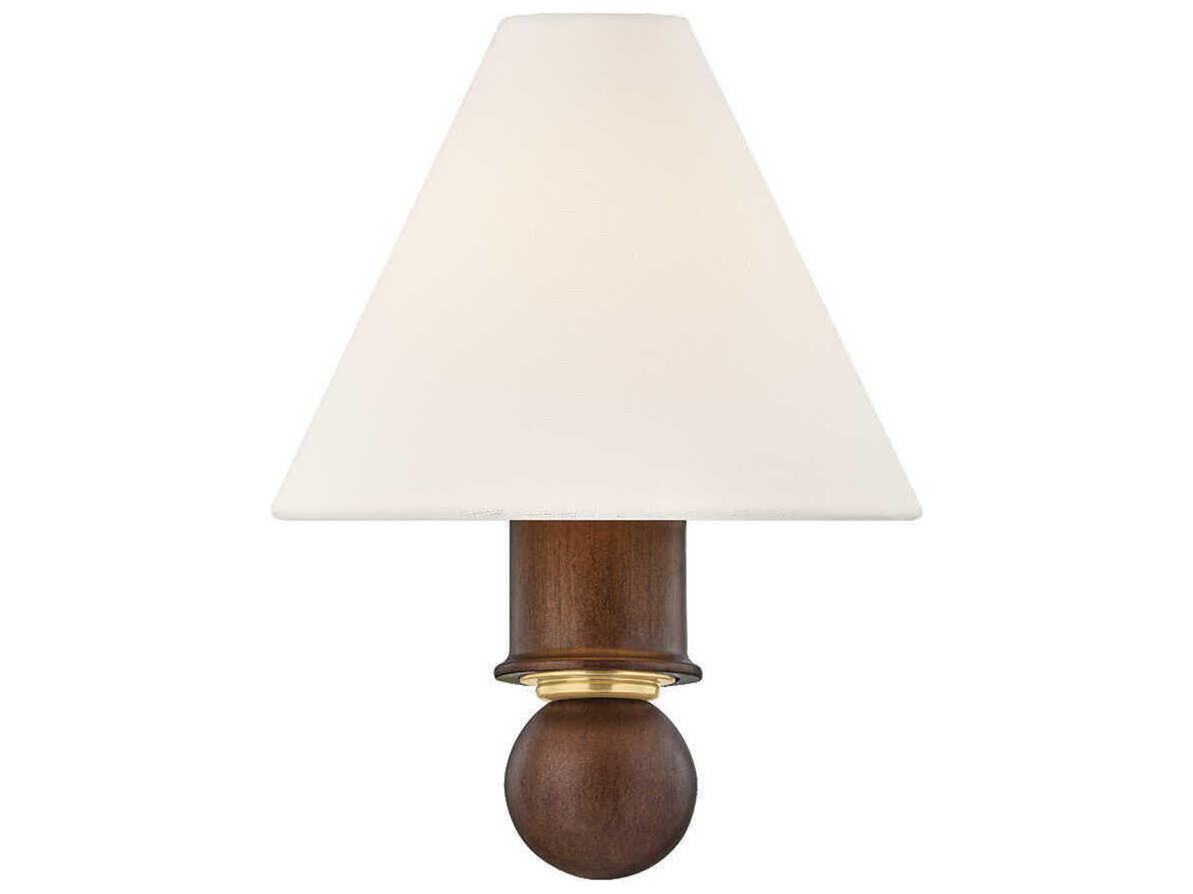 Mitzi Candice 1-Light Aged Brass Wall Sconce