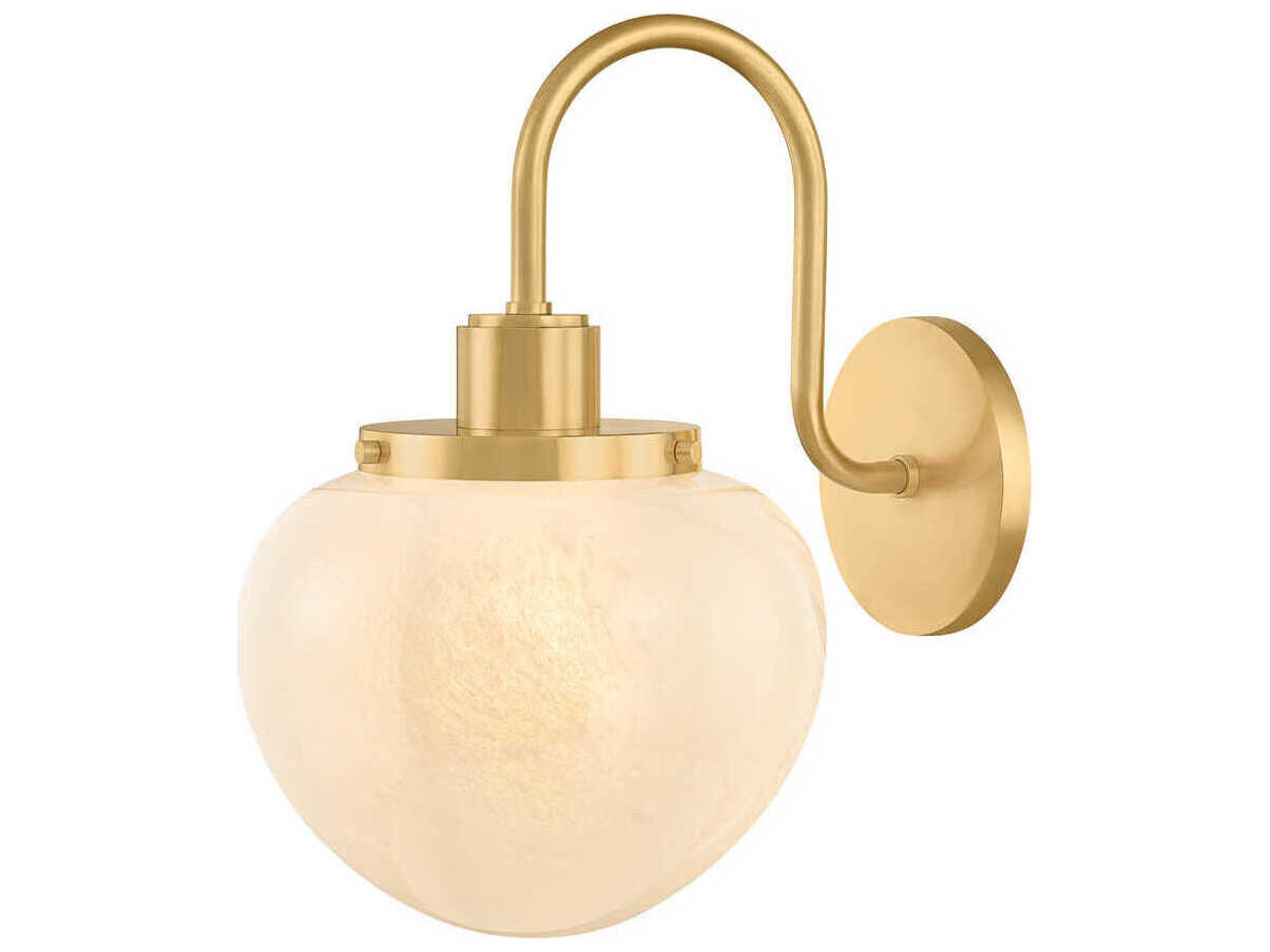 Mitzi Kristen 1-Light Aged Brass Wall Sconce