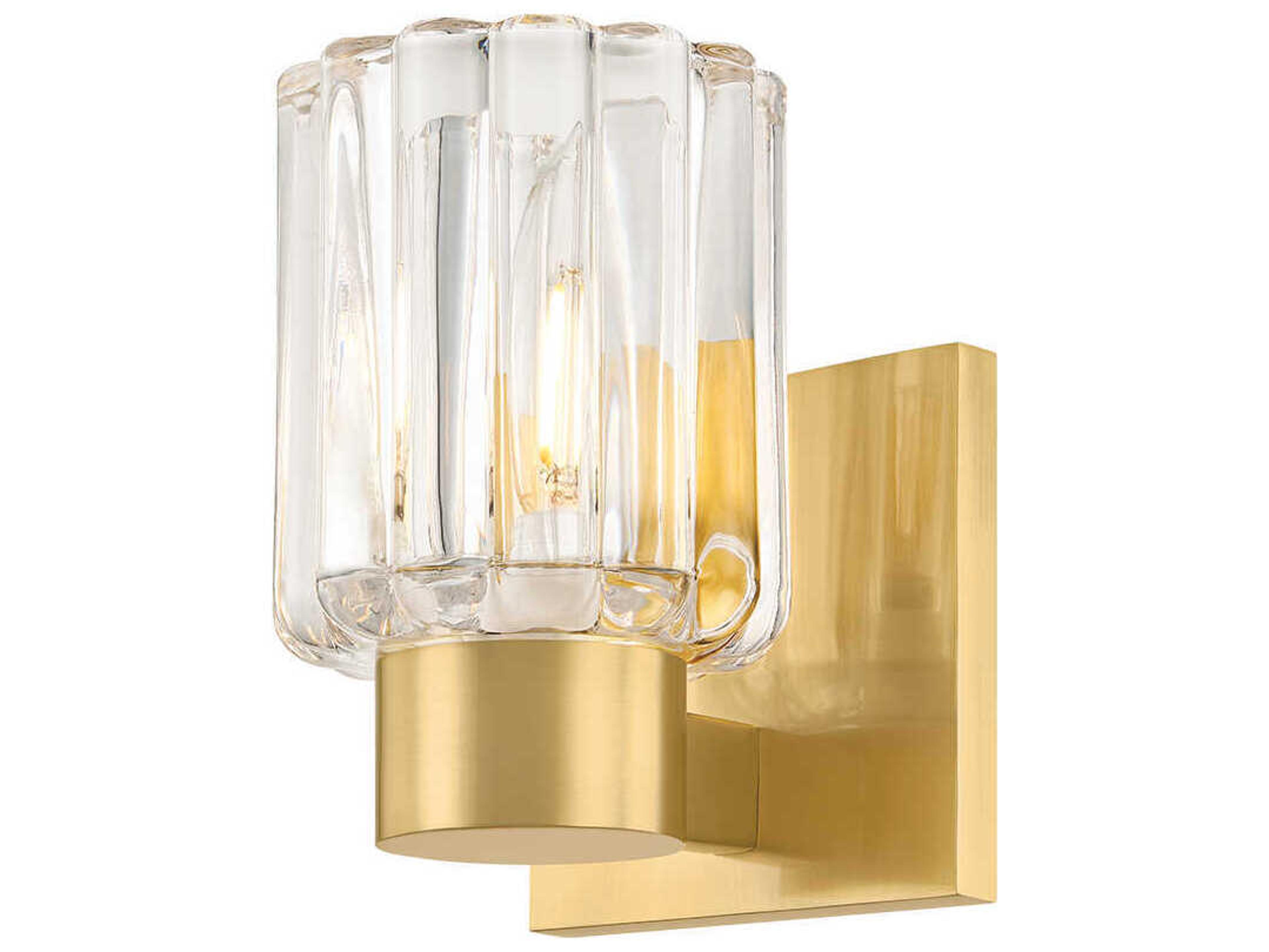 Mitzi Danae 1-Light Aged Brass Wall Sconce
