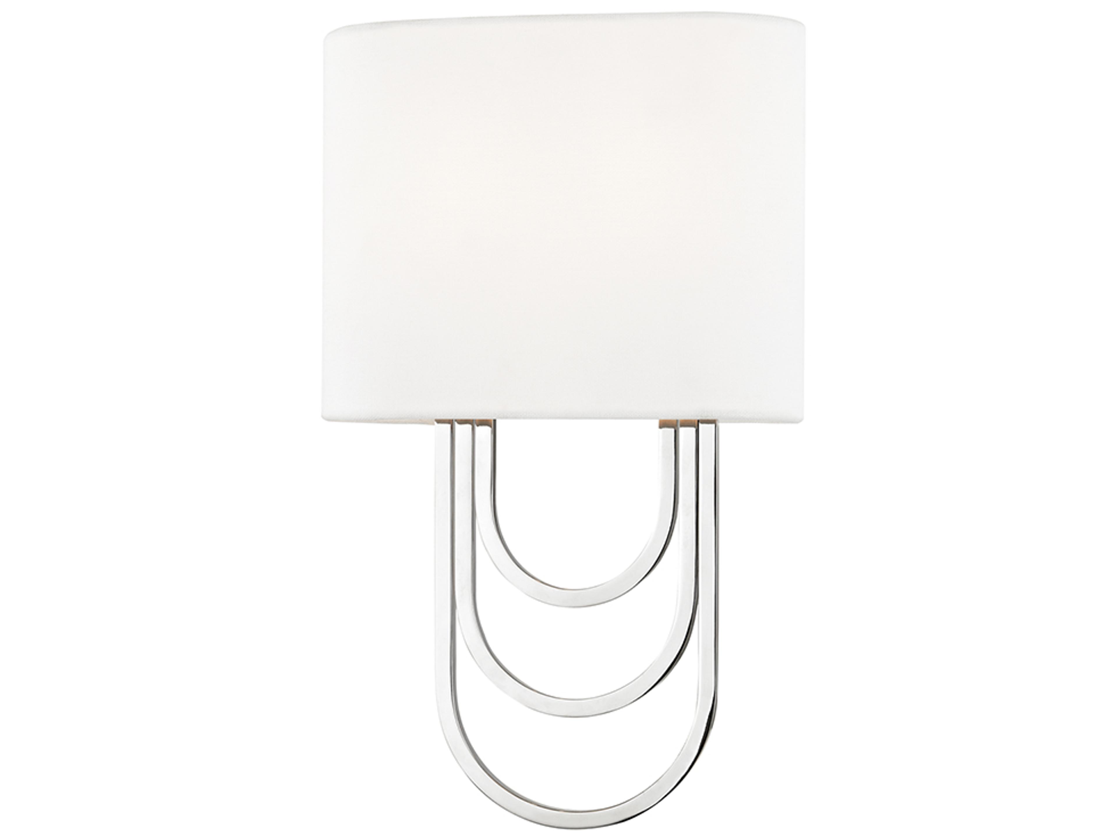 Mitzi Farah 2-Light Polished Nickel Wall Sconce