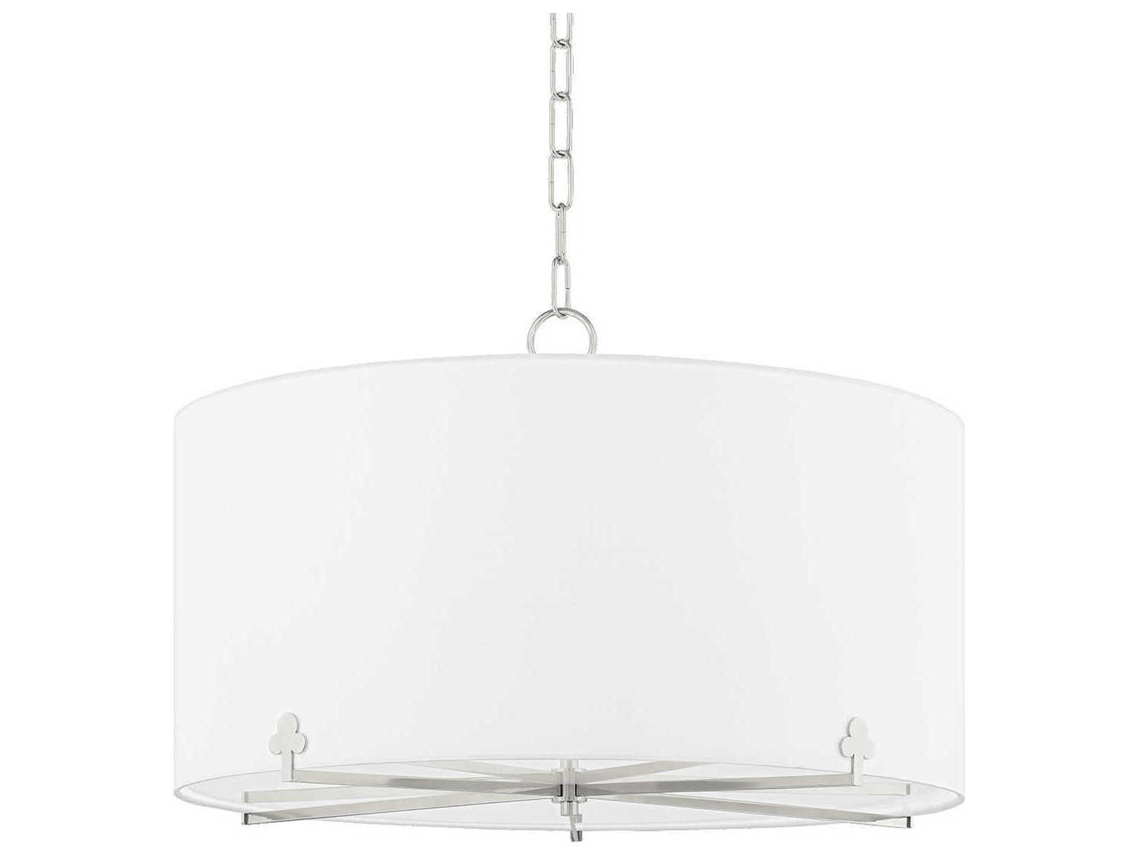 Mitzi Darlene 5-Light Polished Nickel Drum Pendant