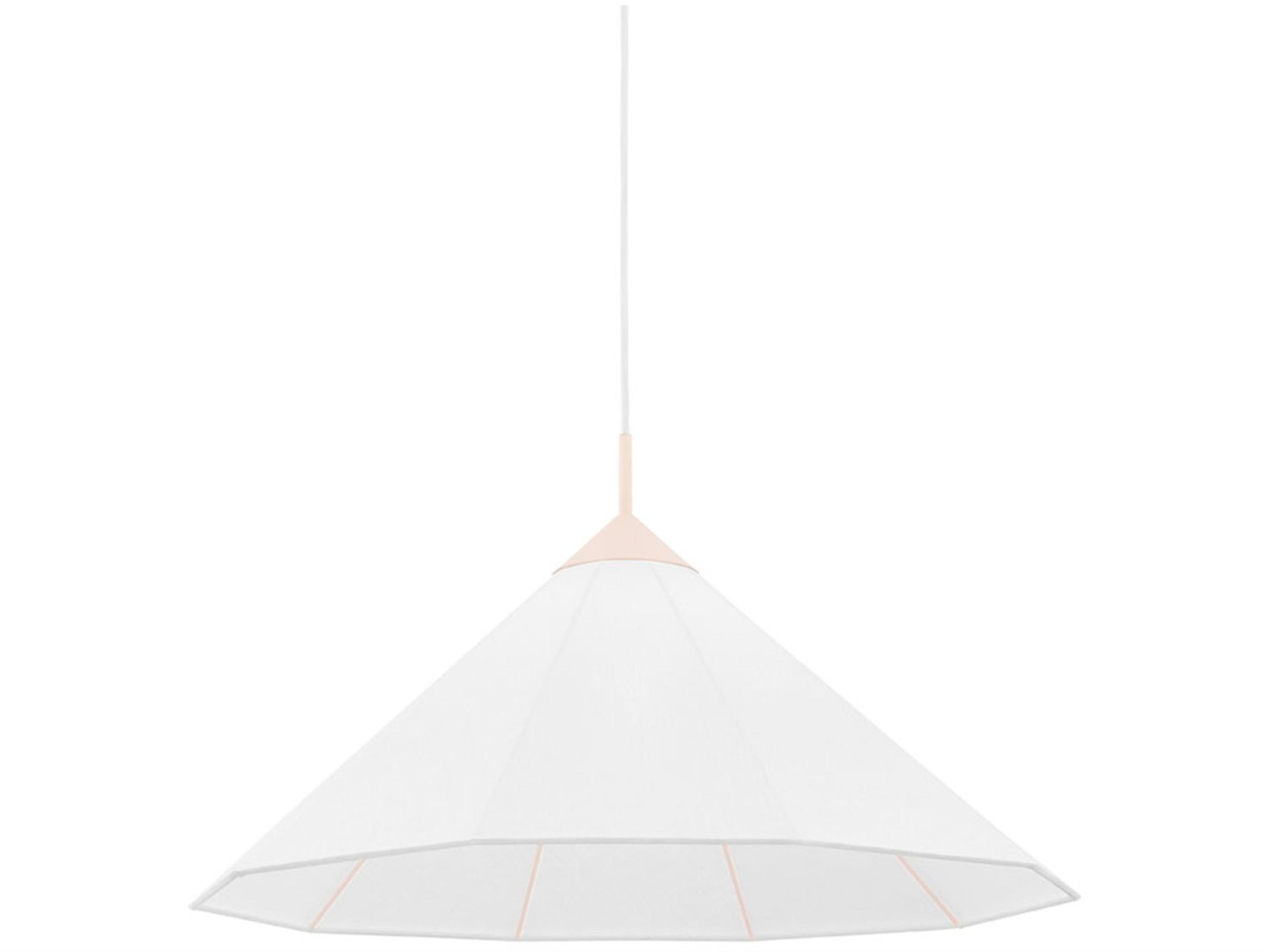 Mitzi Gloria 1-Light Blush White Pendant