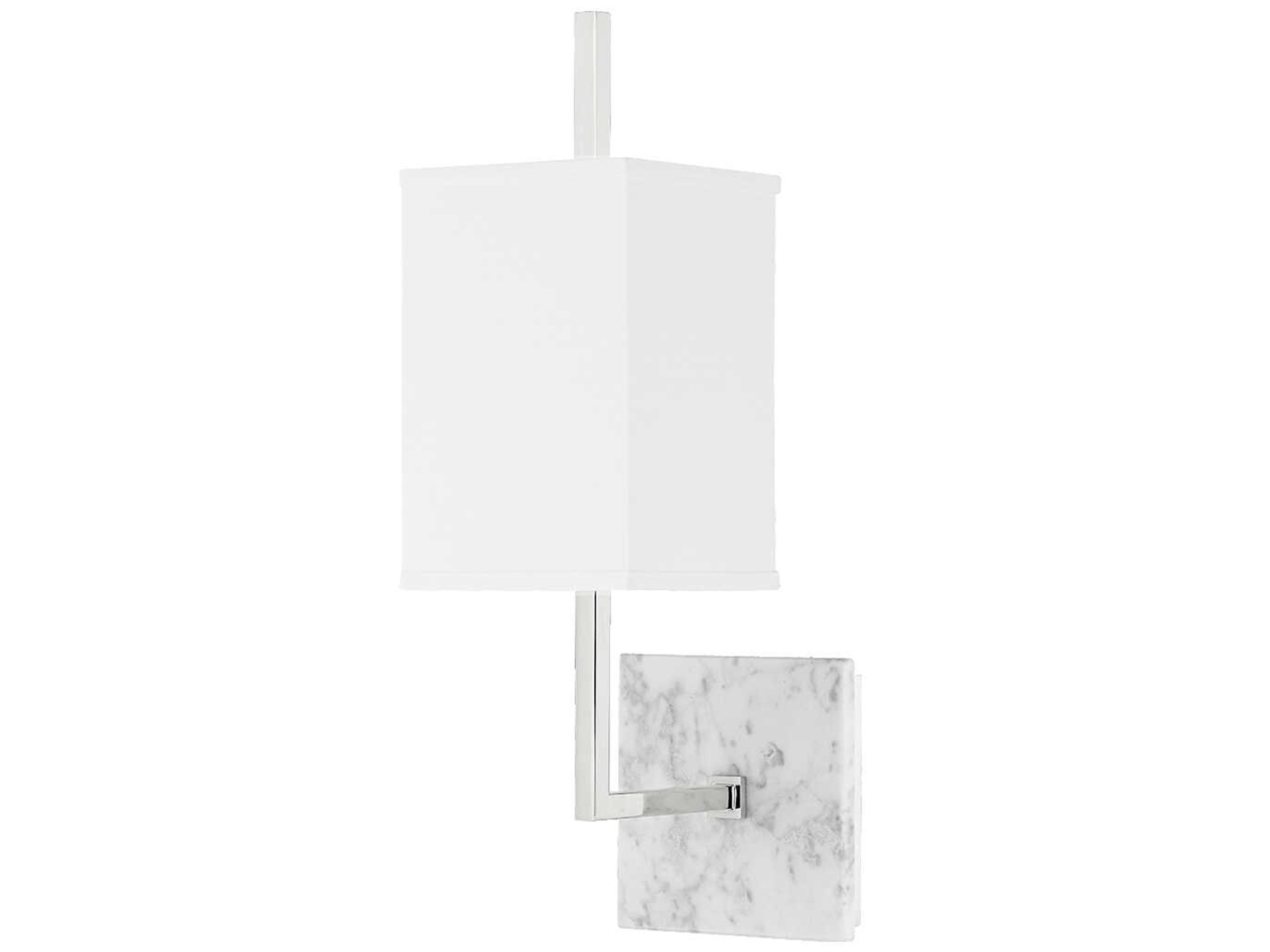Mitzi Mikaela 1-Light Polished Nickel Wall Sconce