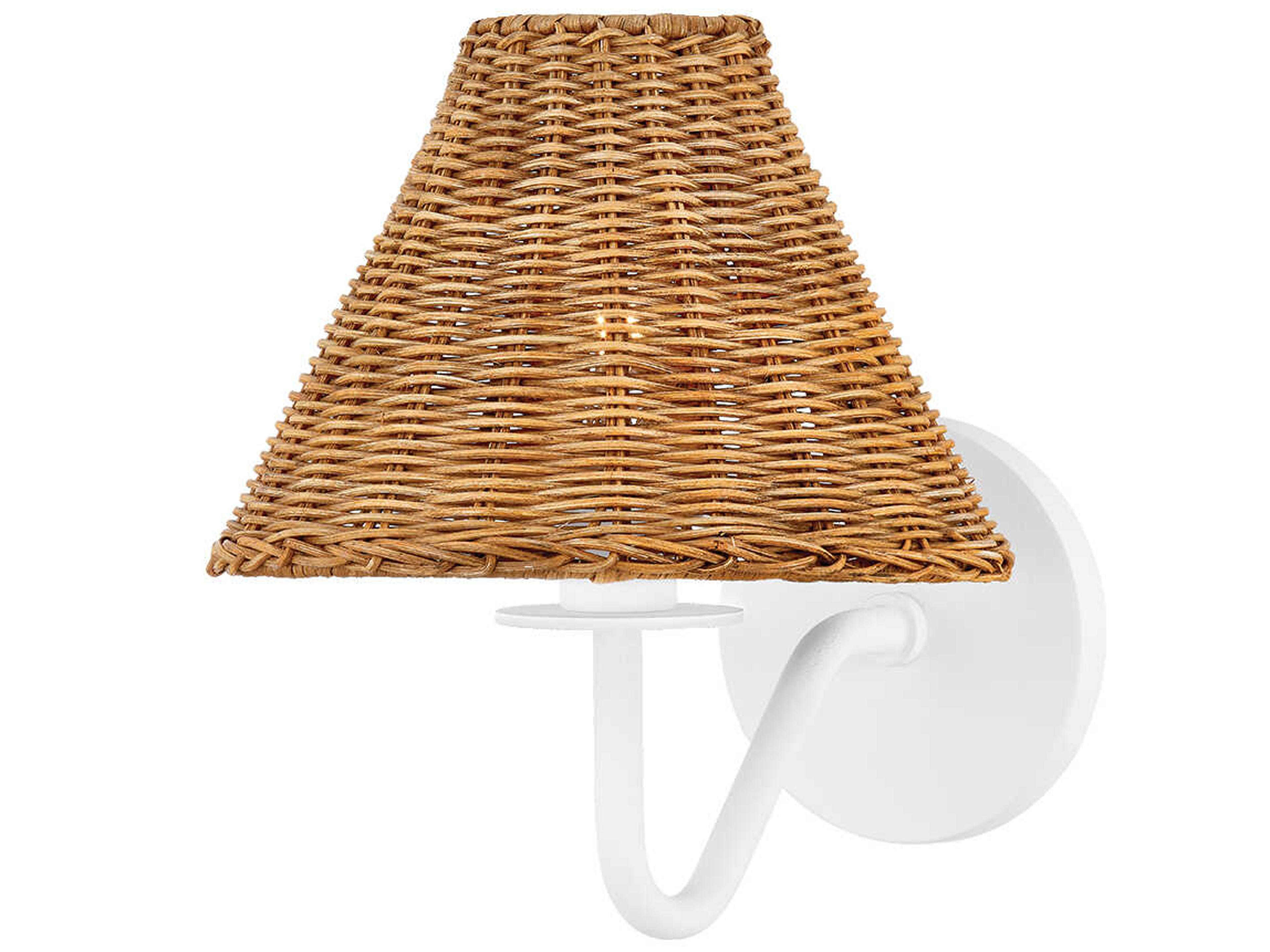 Mitzi Issa 1-Light Texture White Wall Sconce