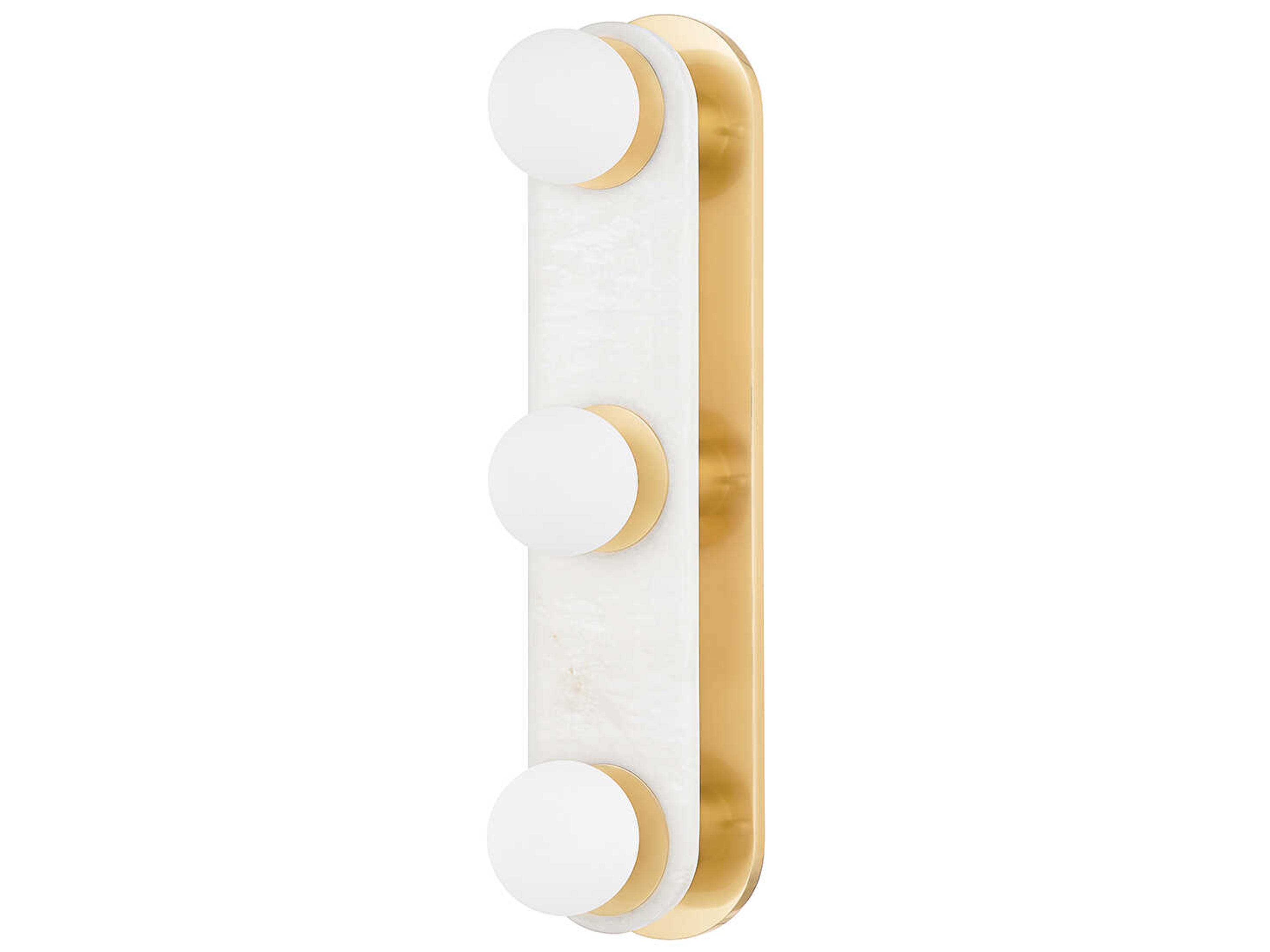 Mitzi Zora 3-Light Aged Brass Vanity Light