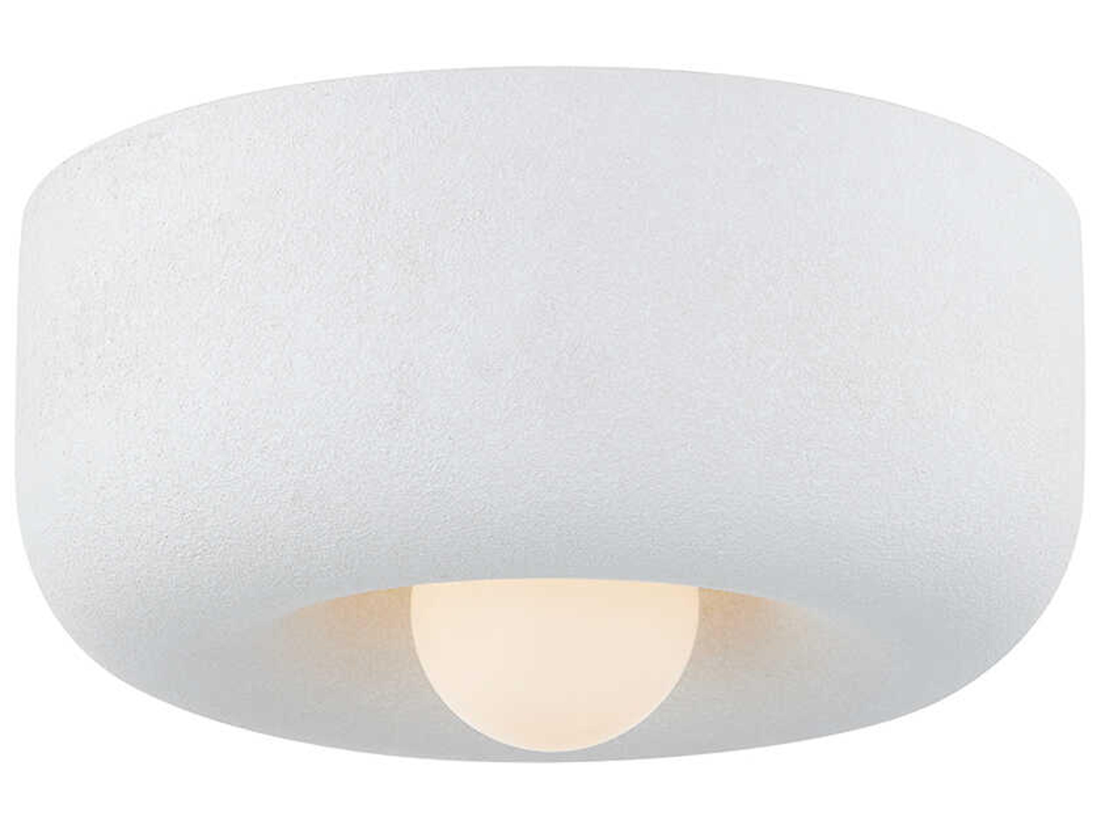 Mitzi Doris 1-Light Aged Brass Flush Mount